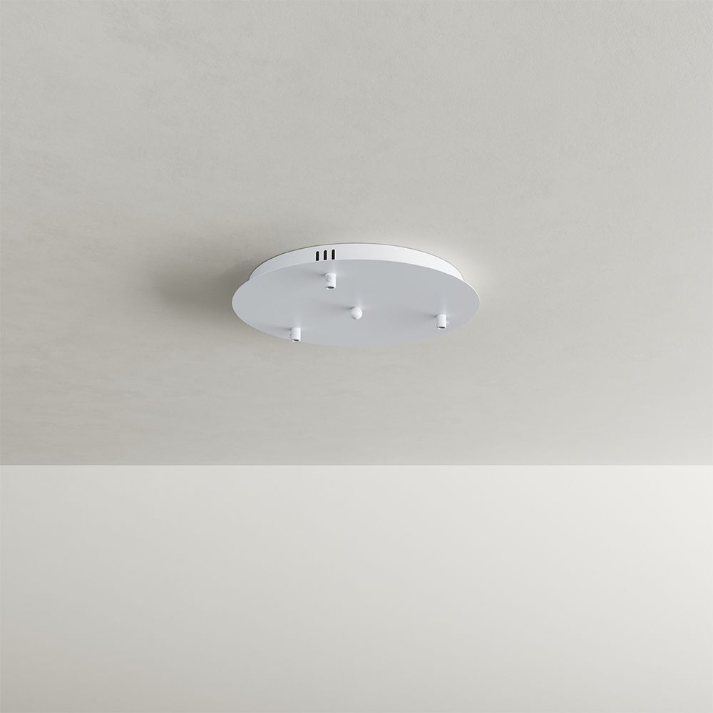 s.luce Echos gallery light 3-light Ø 40cm szkło czaszy: Ø 18/25cm