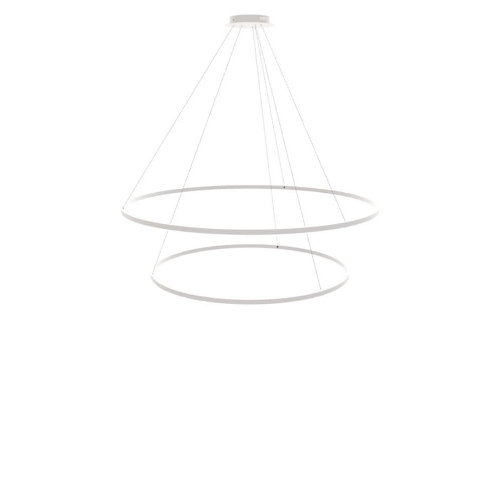 s.luce LED lampa wisząca pierścieniowa 2-światłowa centryczna