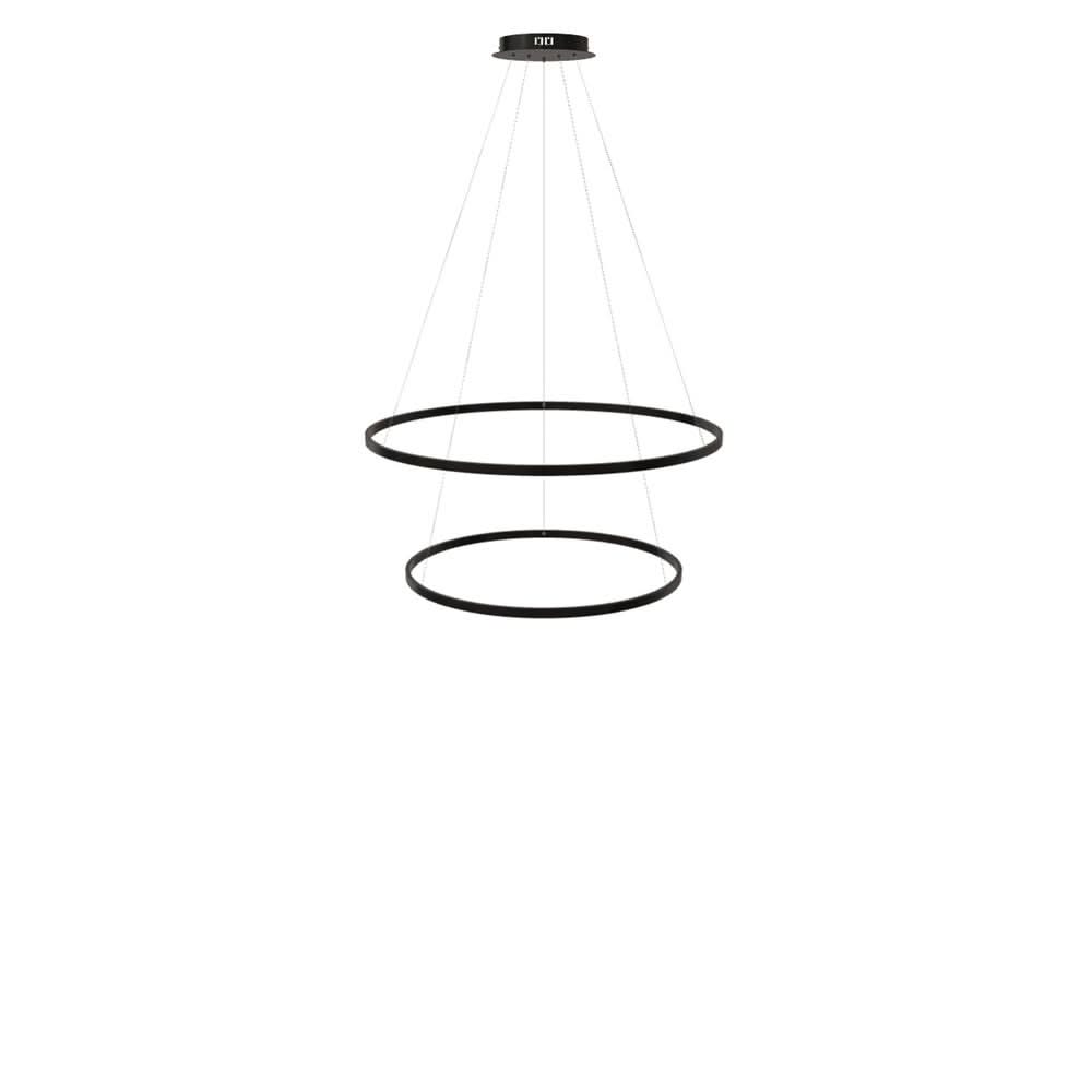 s.luce LED lampa wisząca pierścieniowa 2-światłowa centryczna