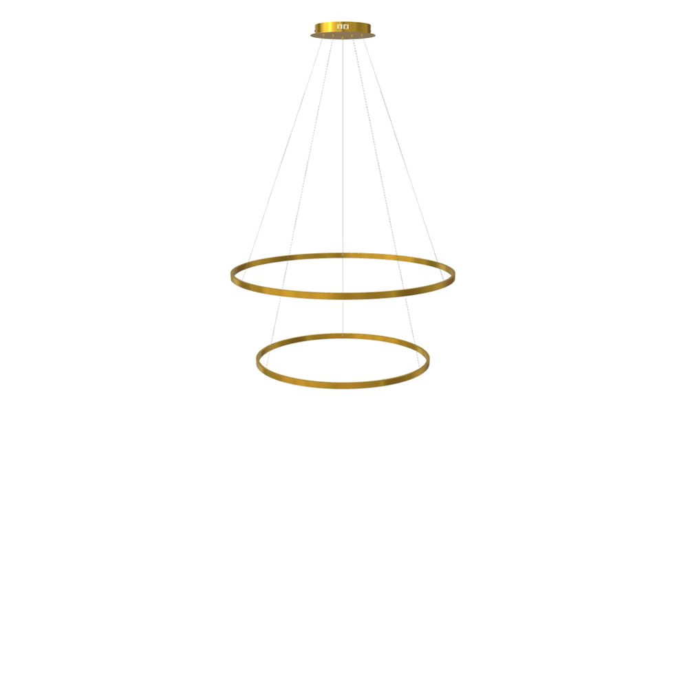 s.luce LED lampa wisząca pierścieniowa 2-światłowa centryczna