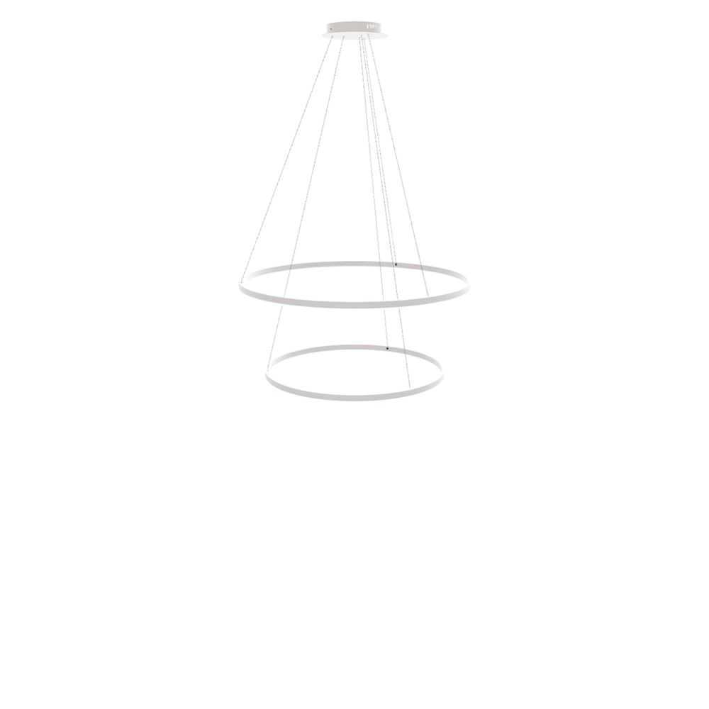 s.luce LED lampa wisząca pierścieniowa 2-światłowa centryczna