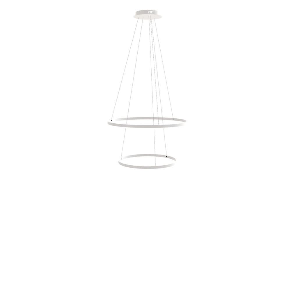 s.luce LED lampa wisząca pierścieniowa 2-światłowa centryczna