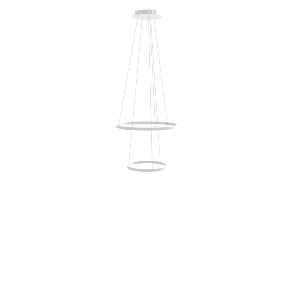 s.luce LED lampa wisząca pierścieniowa 2-światłowa centryczna