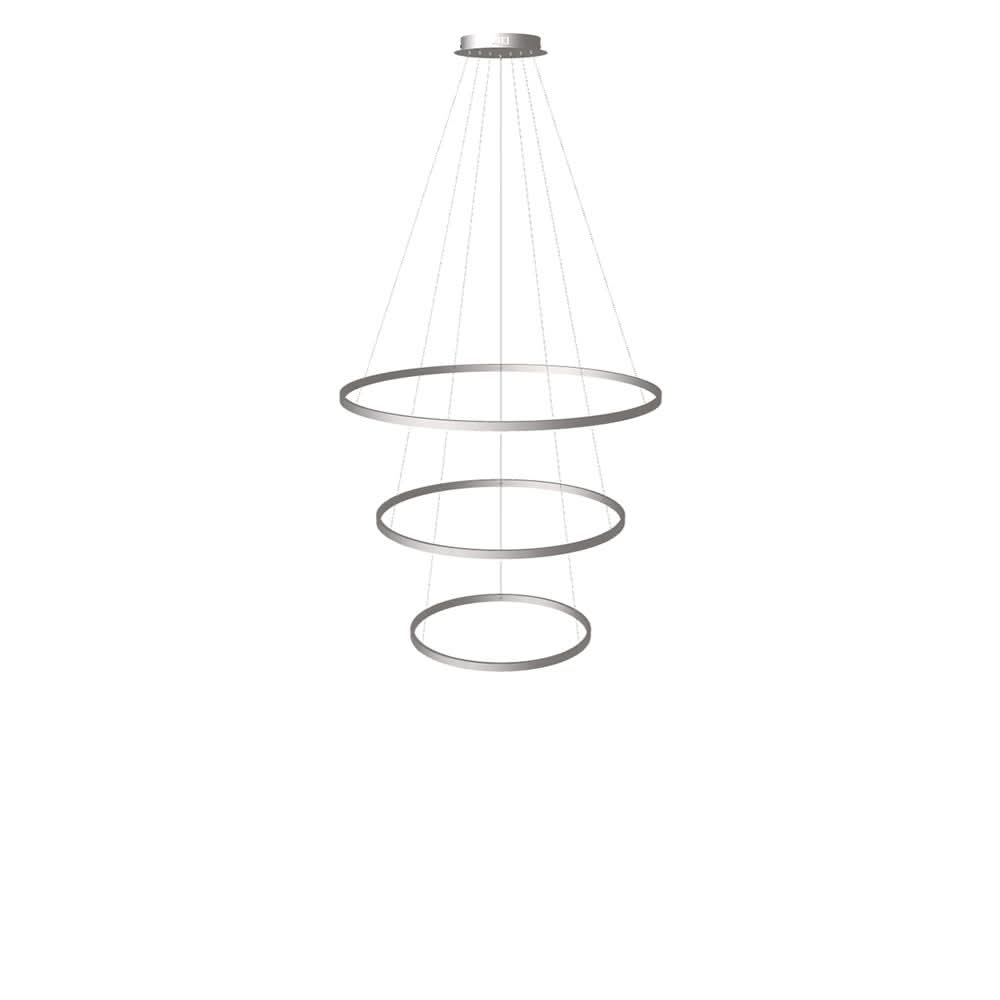 s.luce LED lampa wisząca pierścieniowa 3-światłowa centryczna