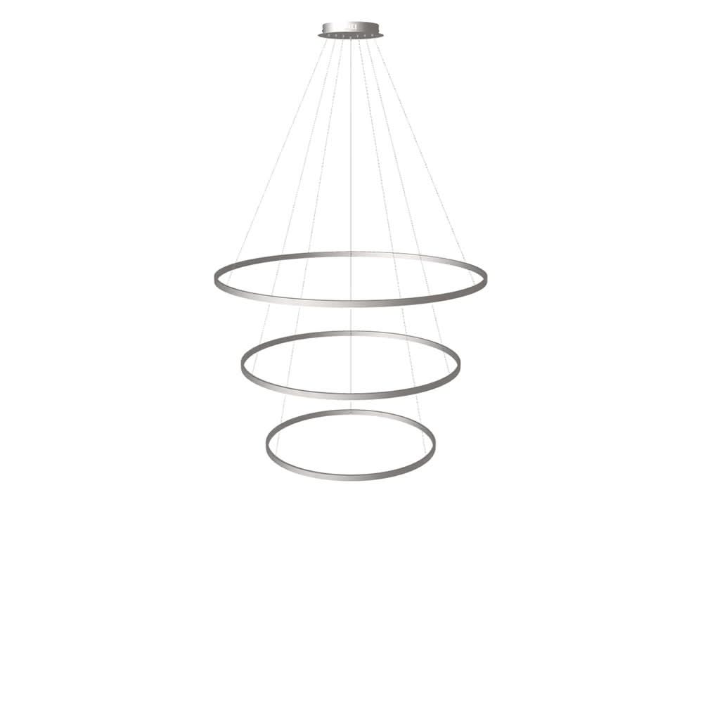s.luce LED lampa wisząca pierścieniowa 3-światłowa centryczna