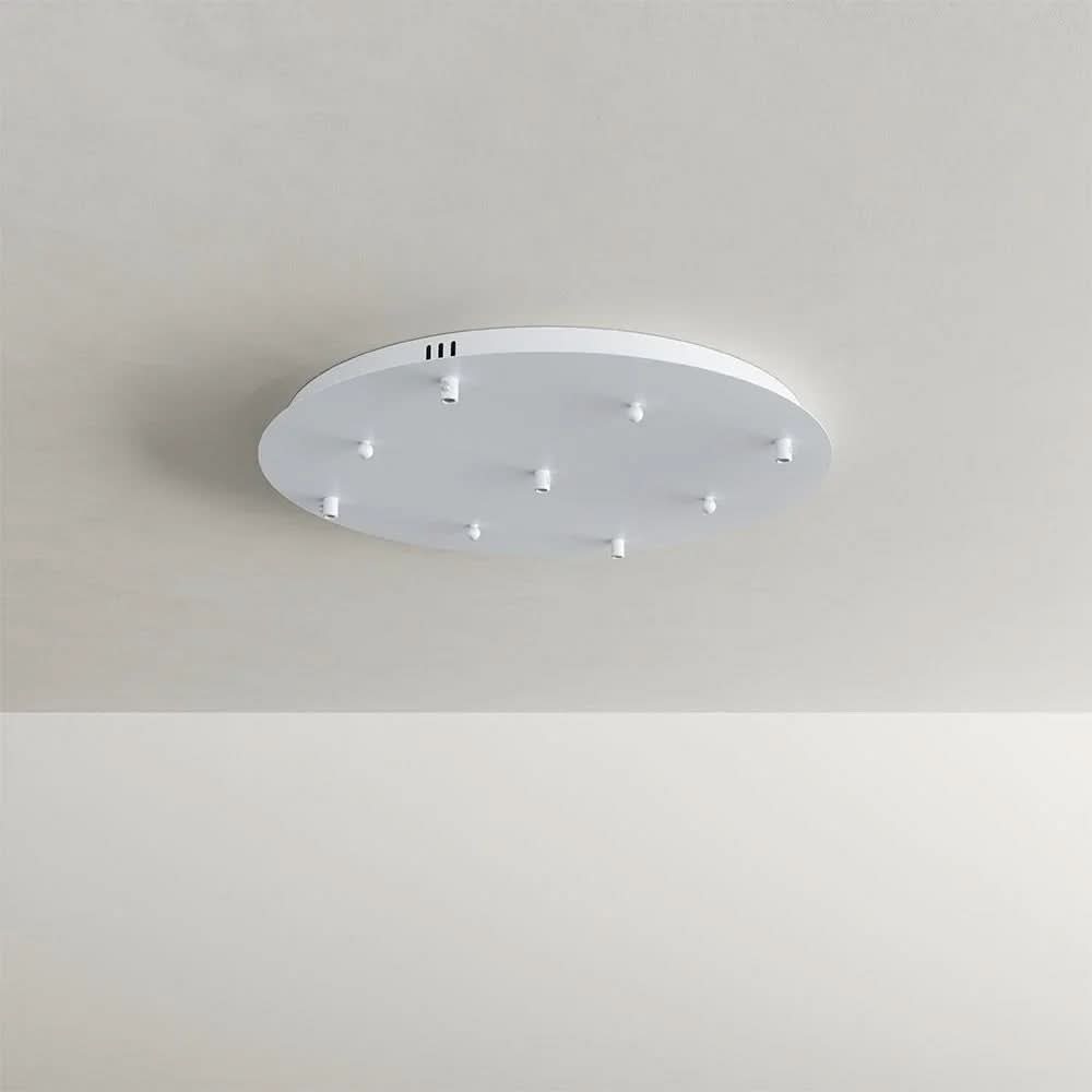 s.luce Modułowa lampa wisząca z baldachimem 3-światłowym lub 5-światłowym