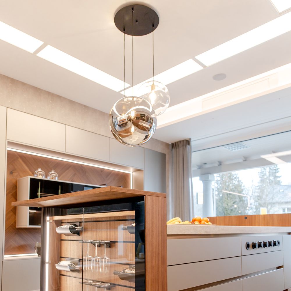 s.luce Orb 3-punktowa modułowa lampa galeryjna