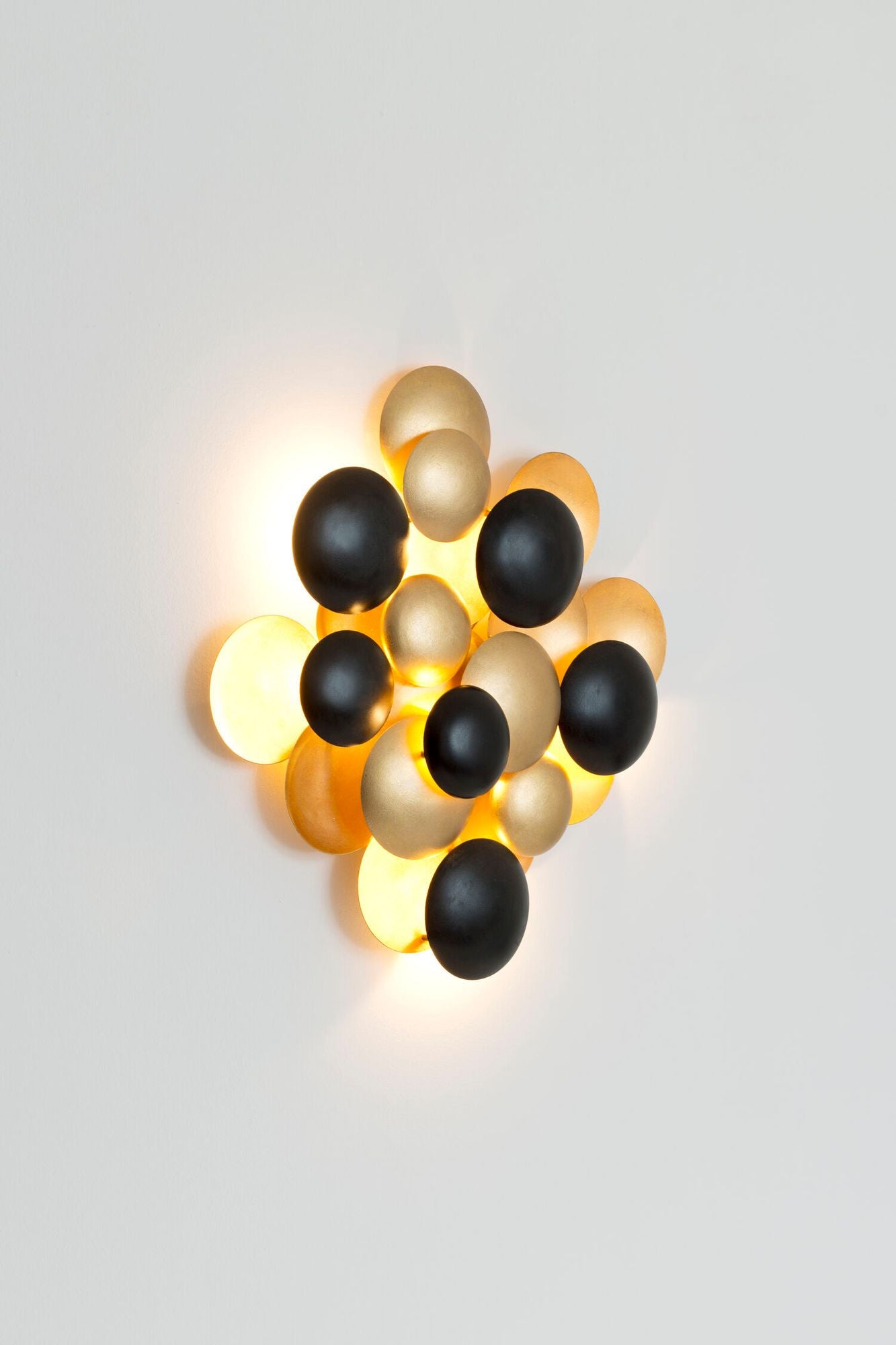 LED-Wandlampe Bolladaria Grande 6-flammig dimmbar 55x11cm