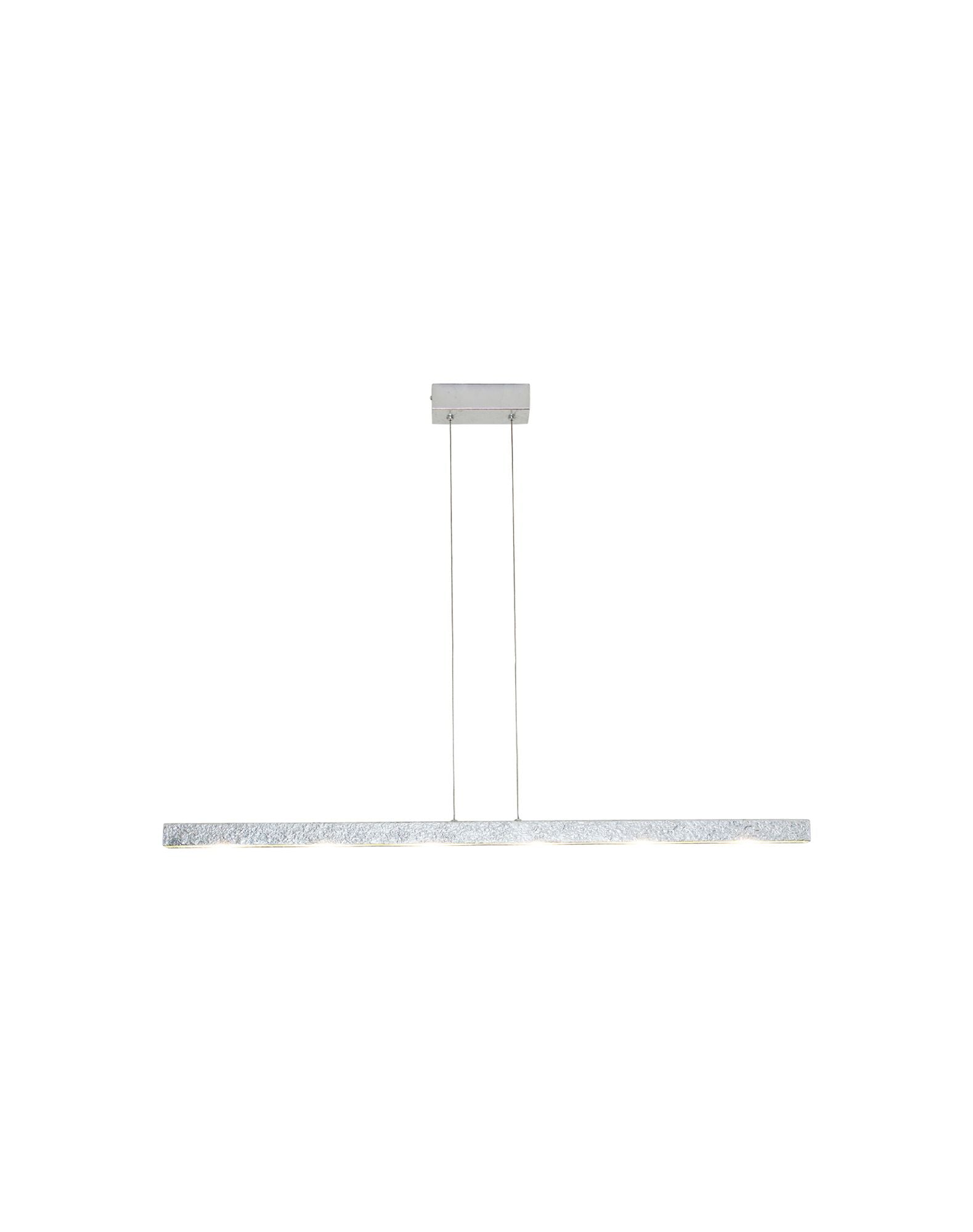 LED-Pendellampe Universo 6-flammig Satiniertes Glas dimmbar