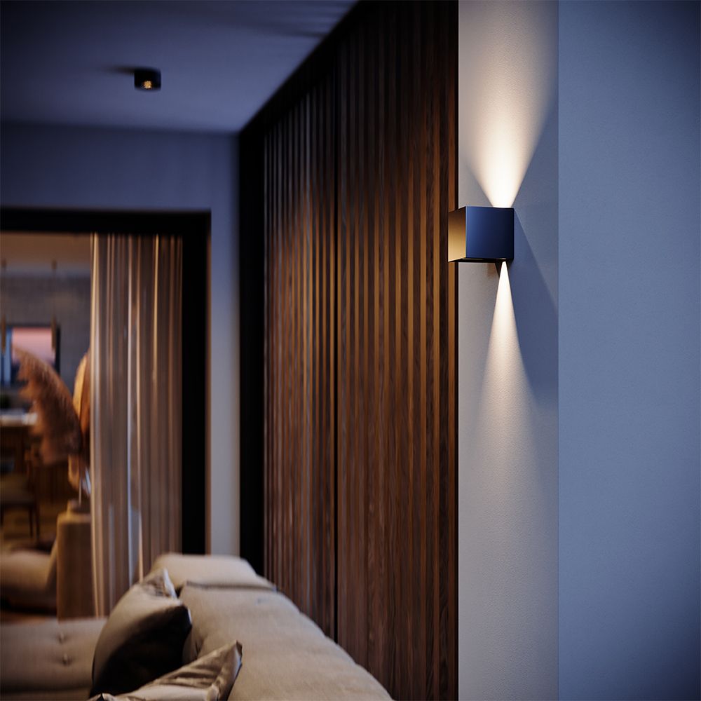 s.luce Ixa LED Wandlampe verstellbare Winkel Innen & Außen IP44