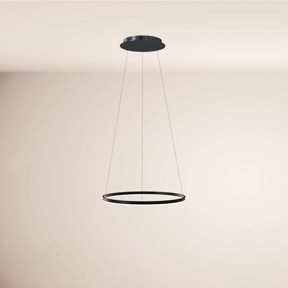 s.luce LED Ring Hängeleuchte Ø 60cm