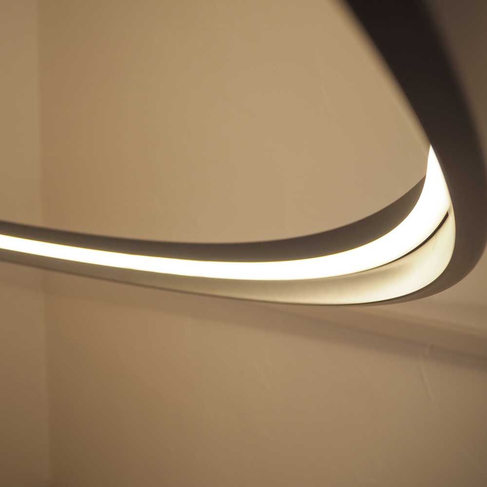 s.luce Made LED-Ring XL Pendelleuchte Treppenhaus Dimmbar RAL