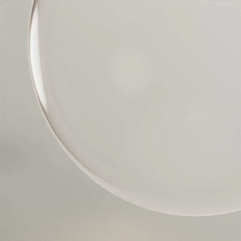 s.luce Orb Axis Glas-Tischlampe Dreibein 20cm