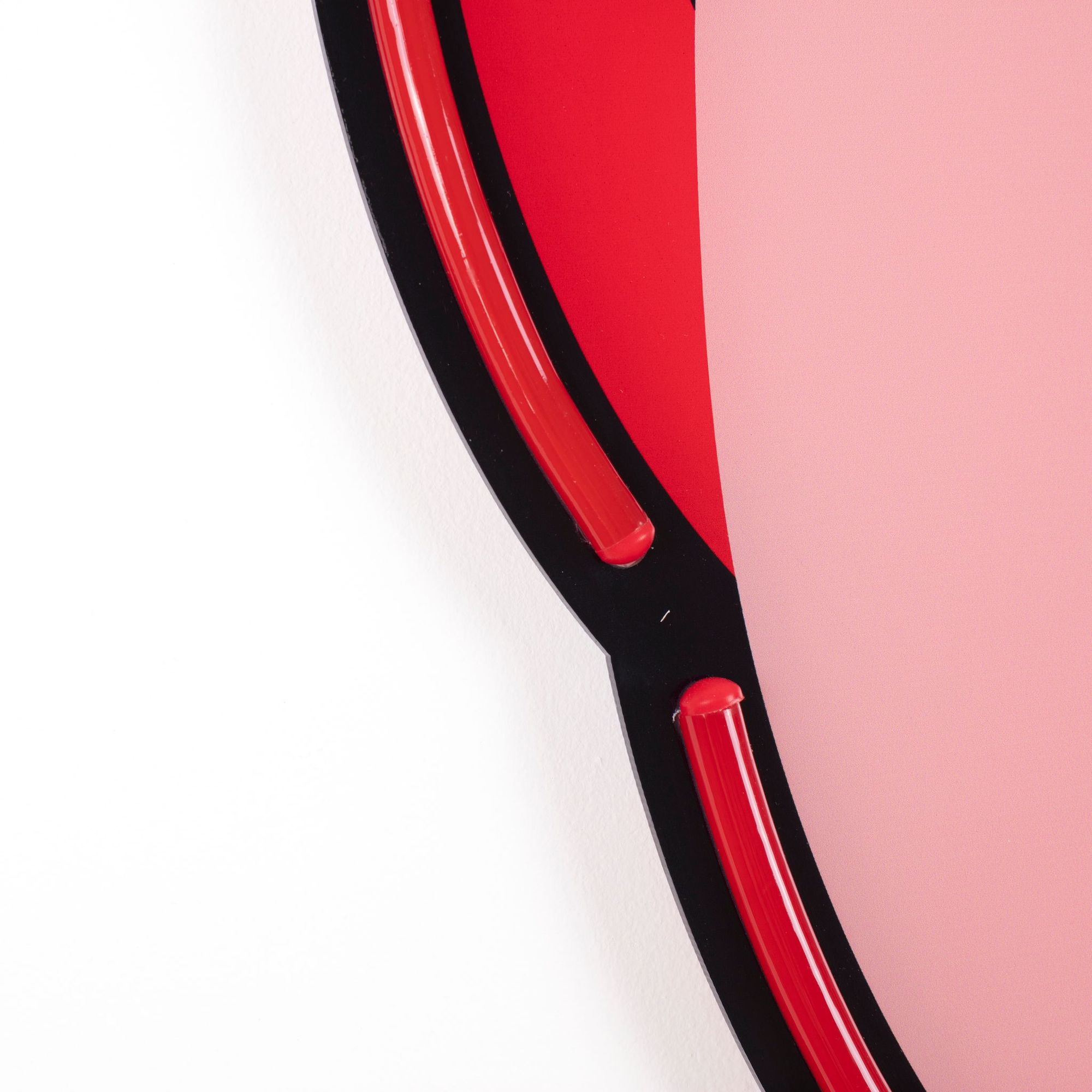 Seletti Blow LED-Wandleuchte Tongue Rot
