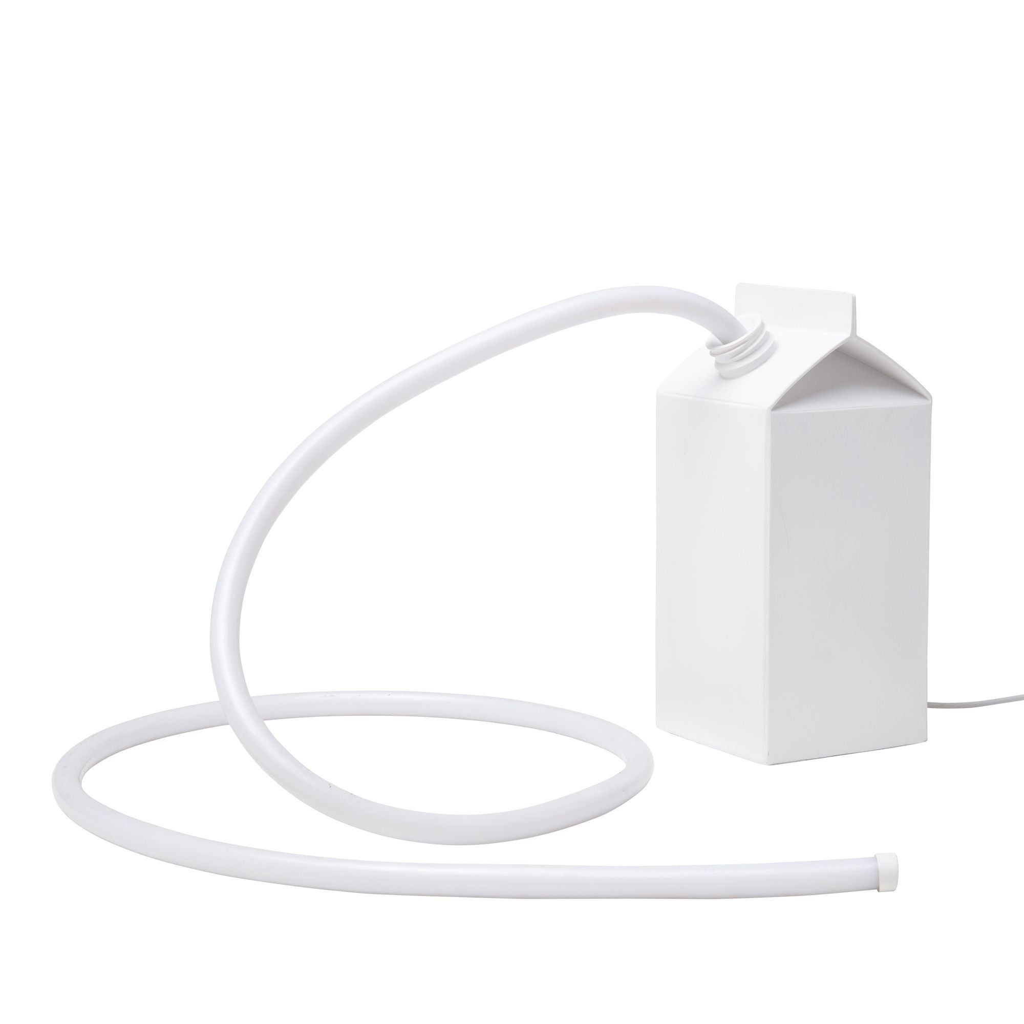 Seletti Daily Glow Milk LED-Dekorationsleuchte Milchglasoptik