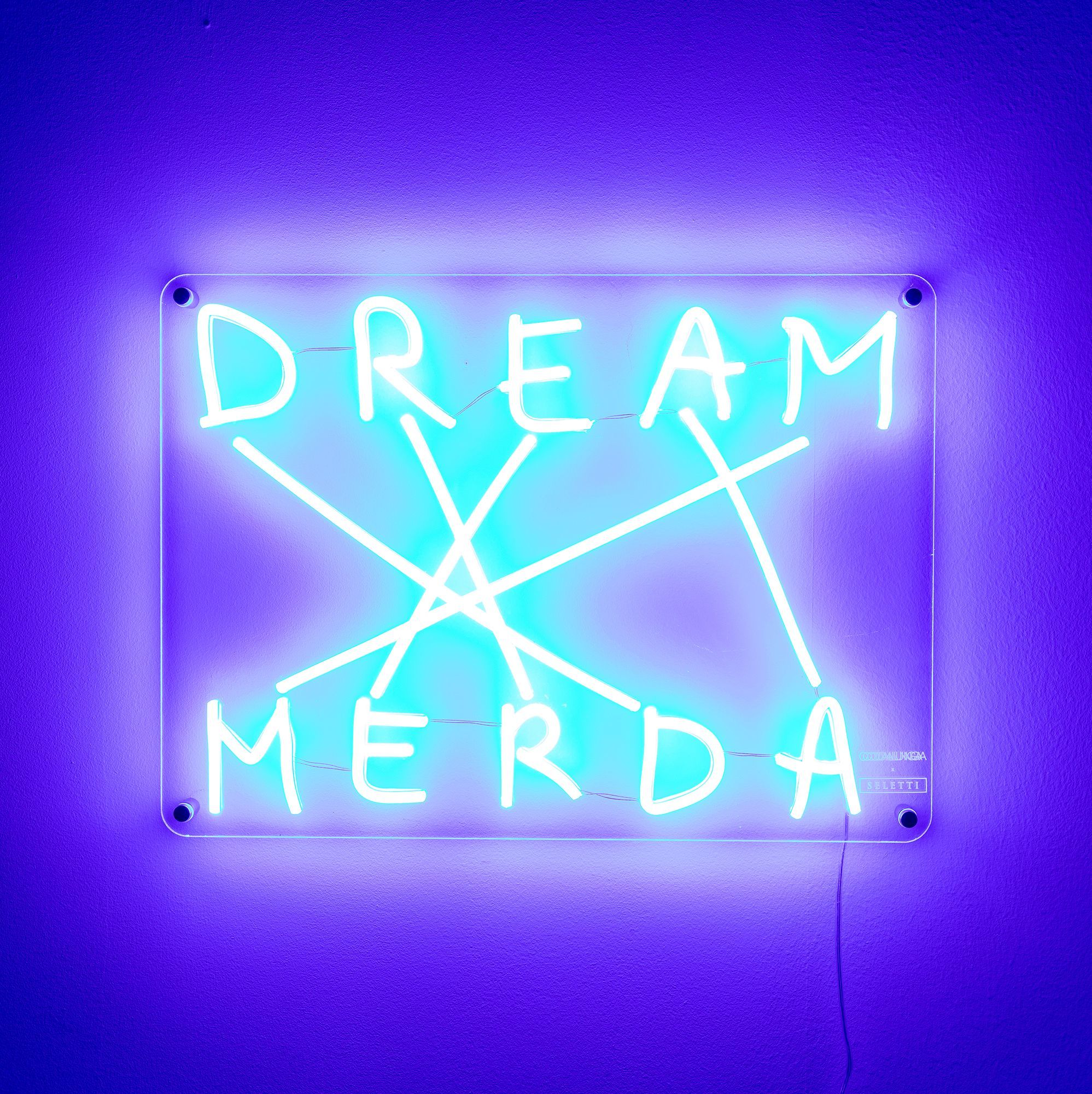 Seletti Dream-Merda LED-Wandleuchte dimmbar
