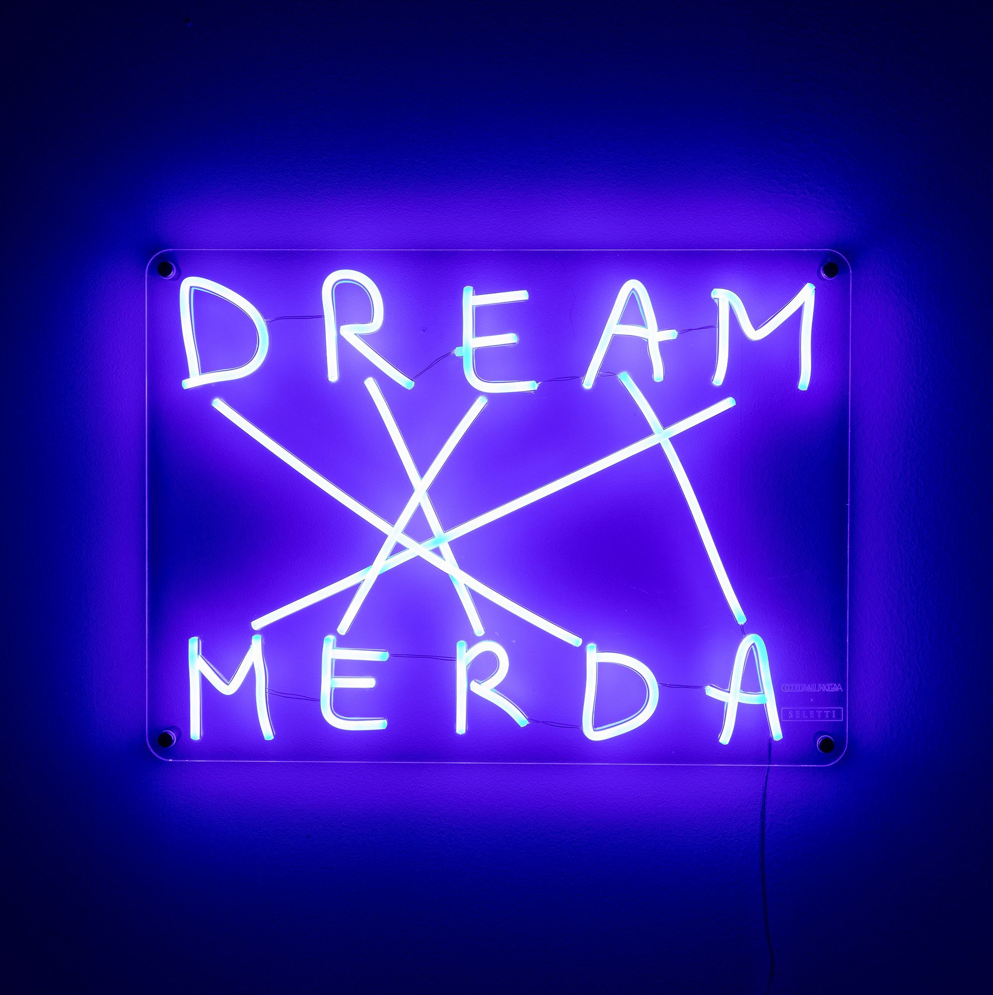 Seletti Dream-Merda LED-Wandleuchte dimmbar