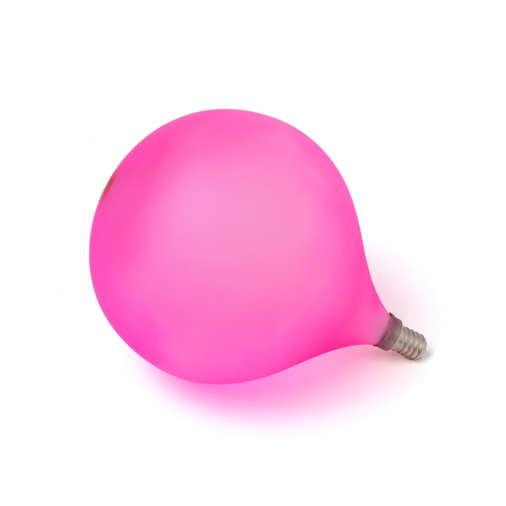 Seletti Grace LED-Tischleuchte Weiß, Pink