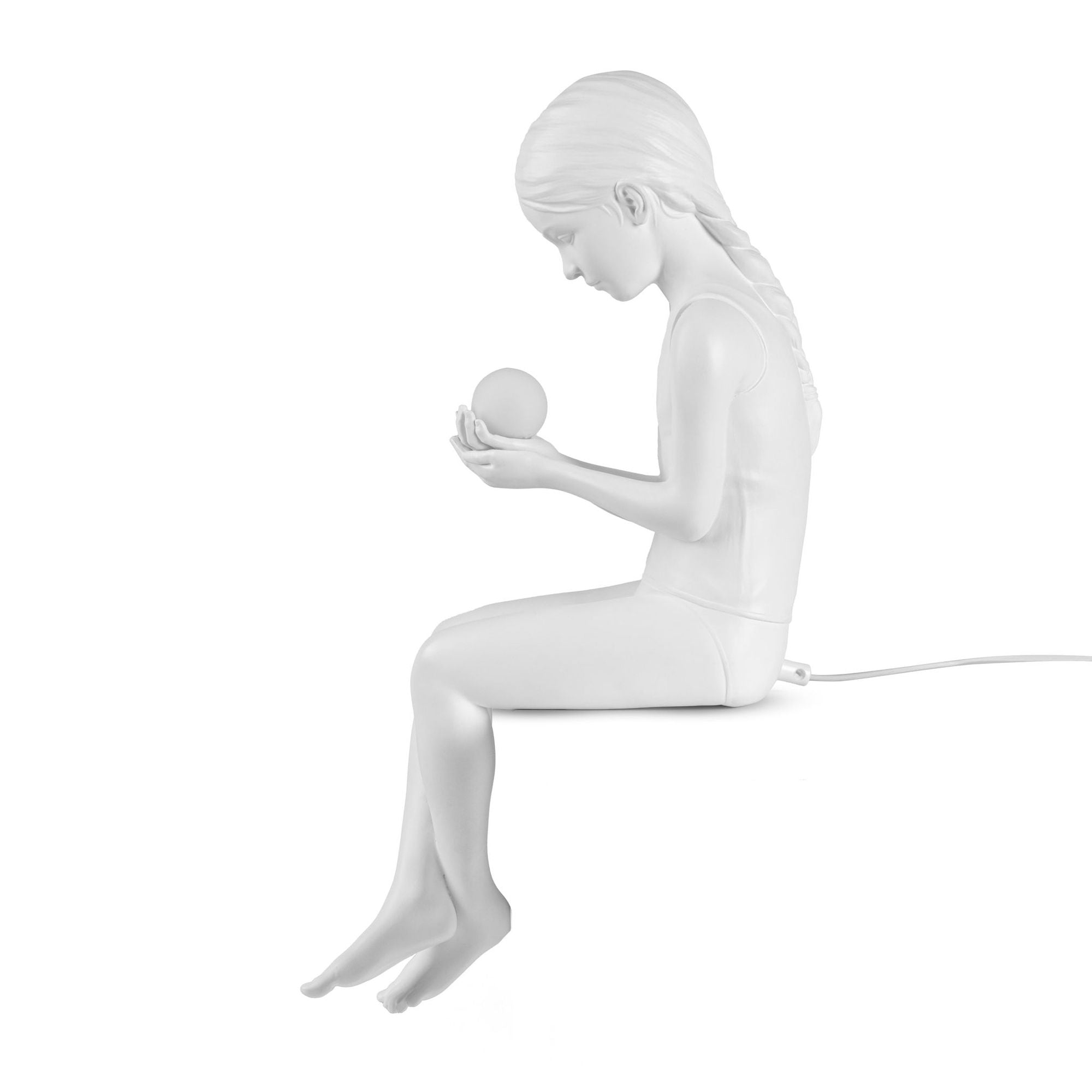 Seletti Innerglow Mini LED-Tischleuchte Mädchen dimmbar