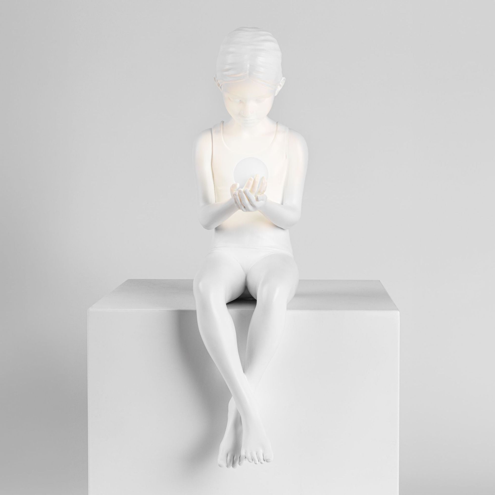 Seletti Innerglow Mini LED-Tischleuchte Mädchen dimmbar
