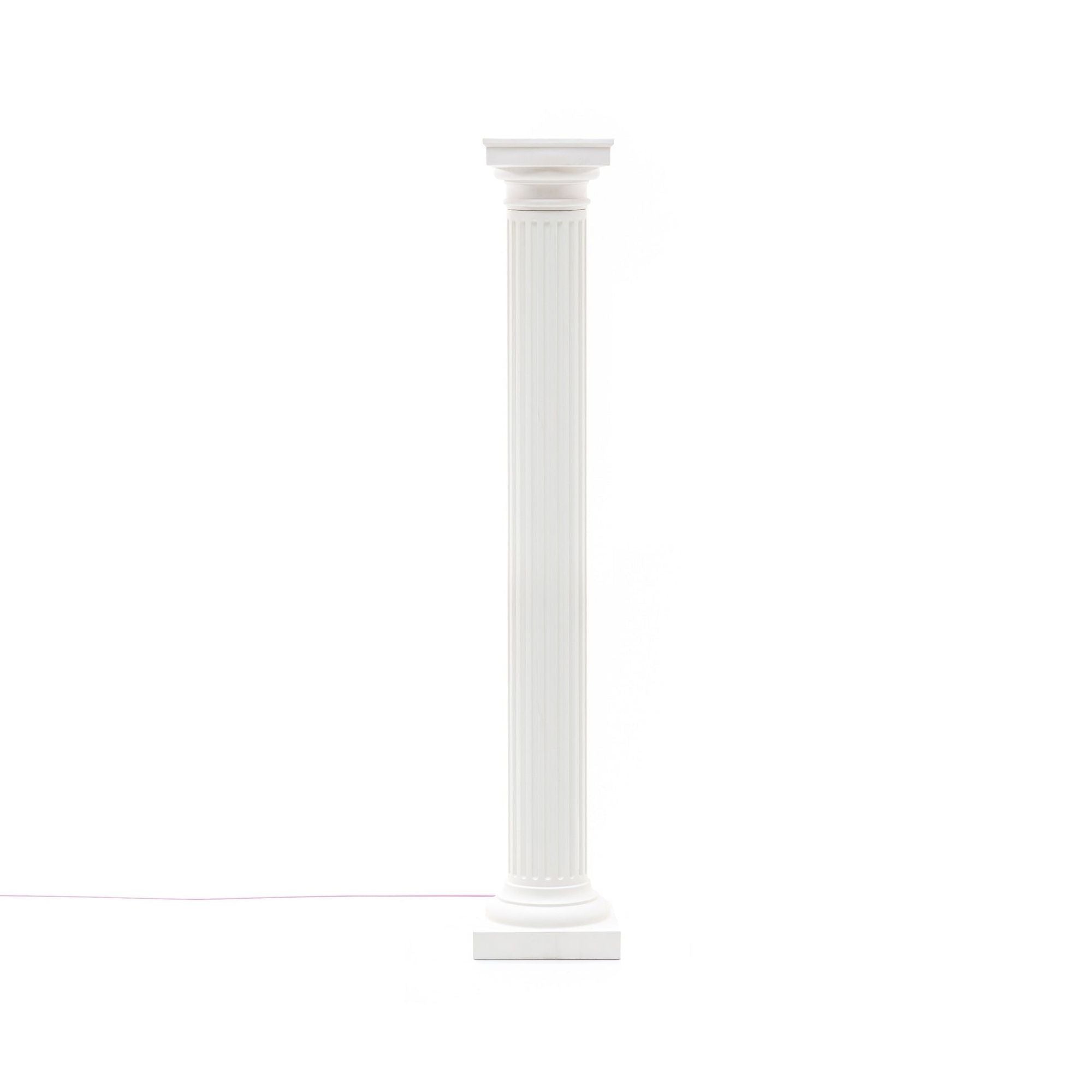 Seletti Las Vegas LED-Stehleuchte Fiberglas Porzellan 190cm