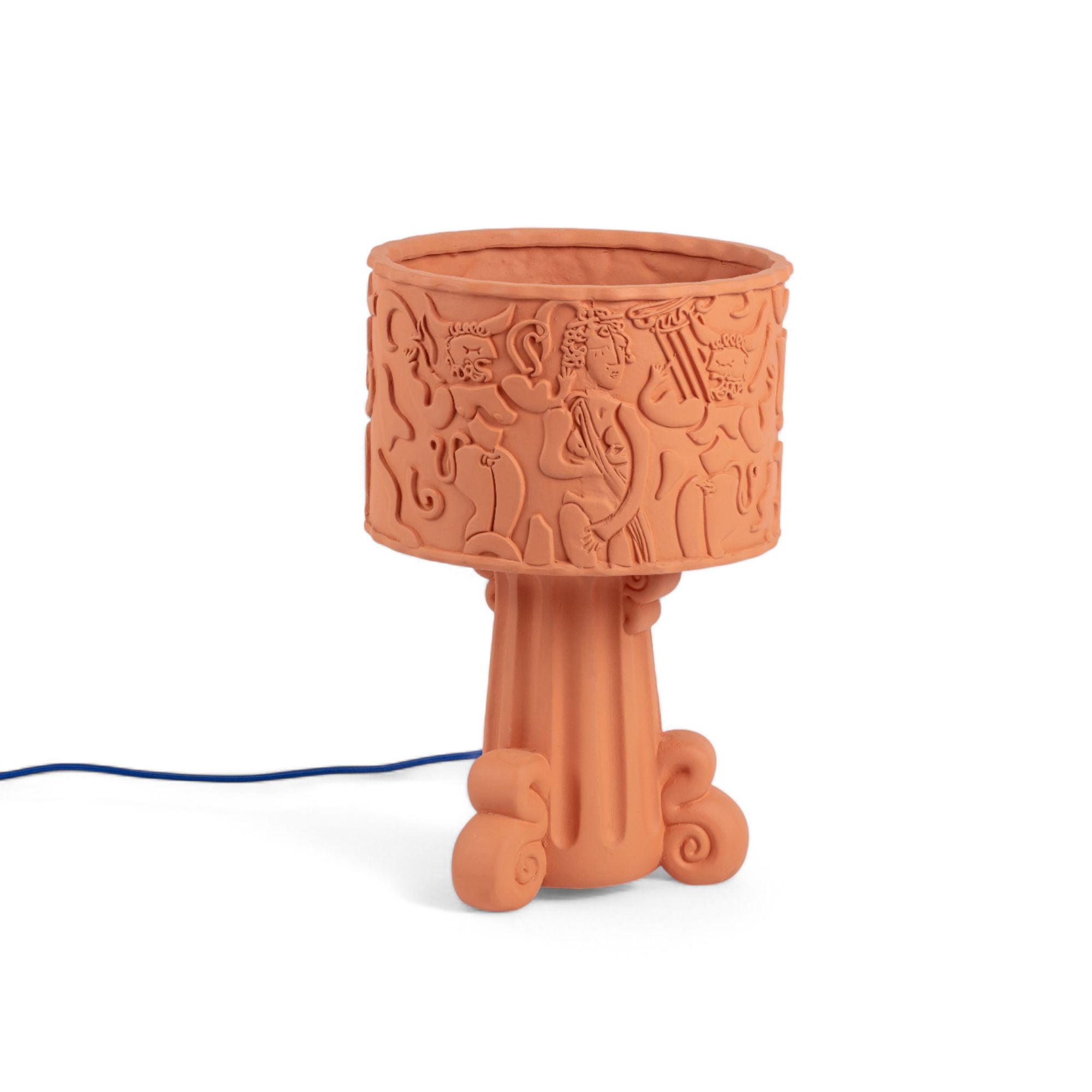 Seletti Magna Graecia DEA Outdoor-Tischleuchte Terracotta