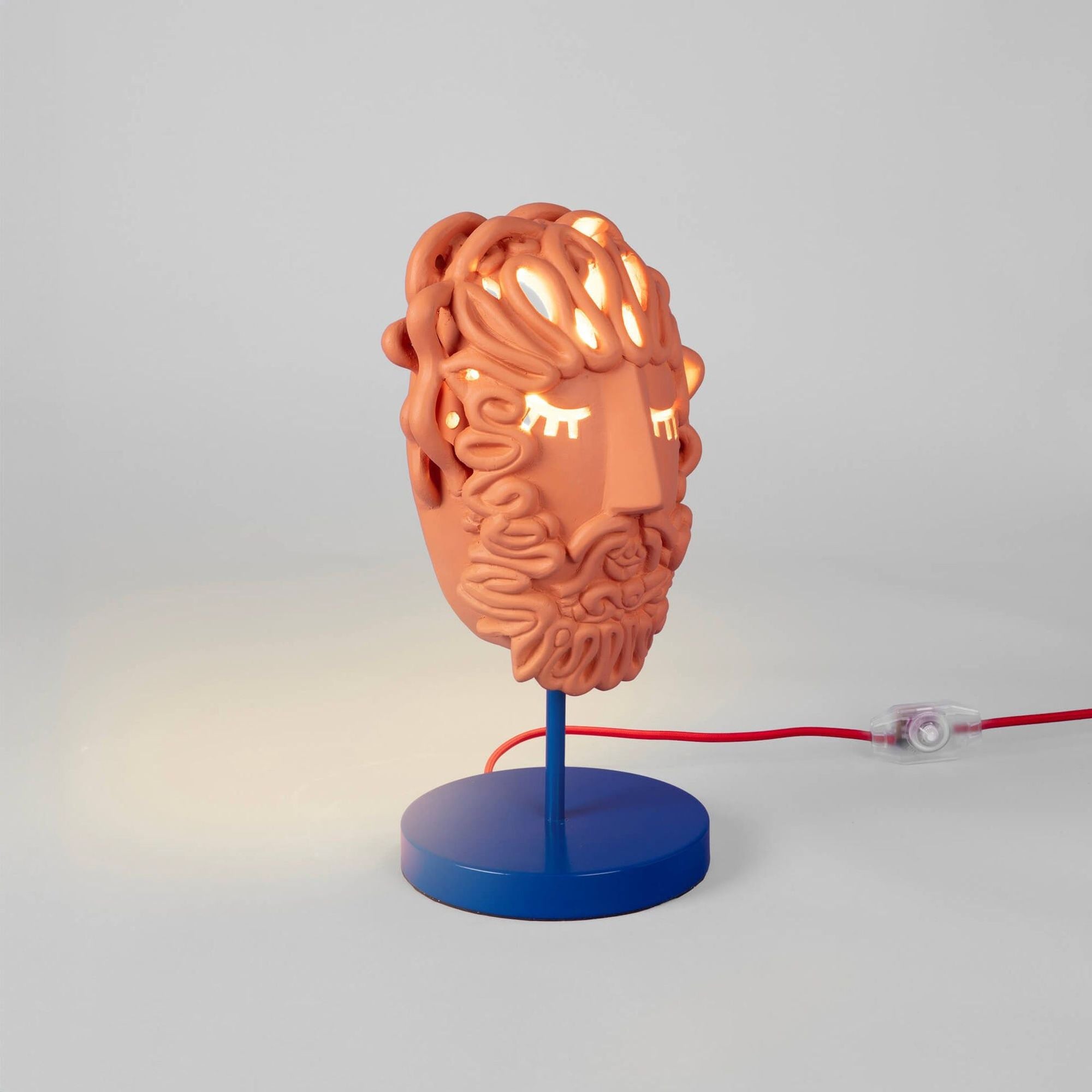 Seletti Magna Graecia Tischleuchte Ulysse Maske