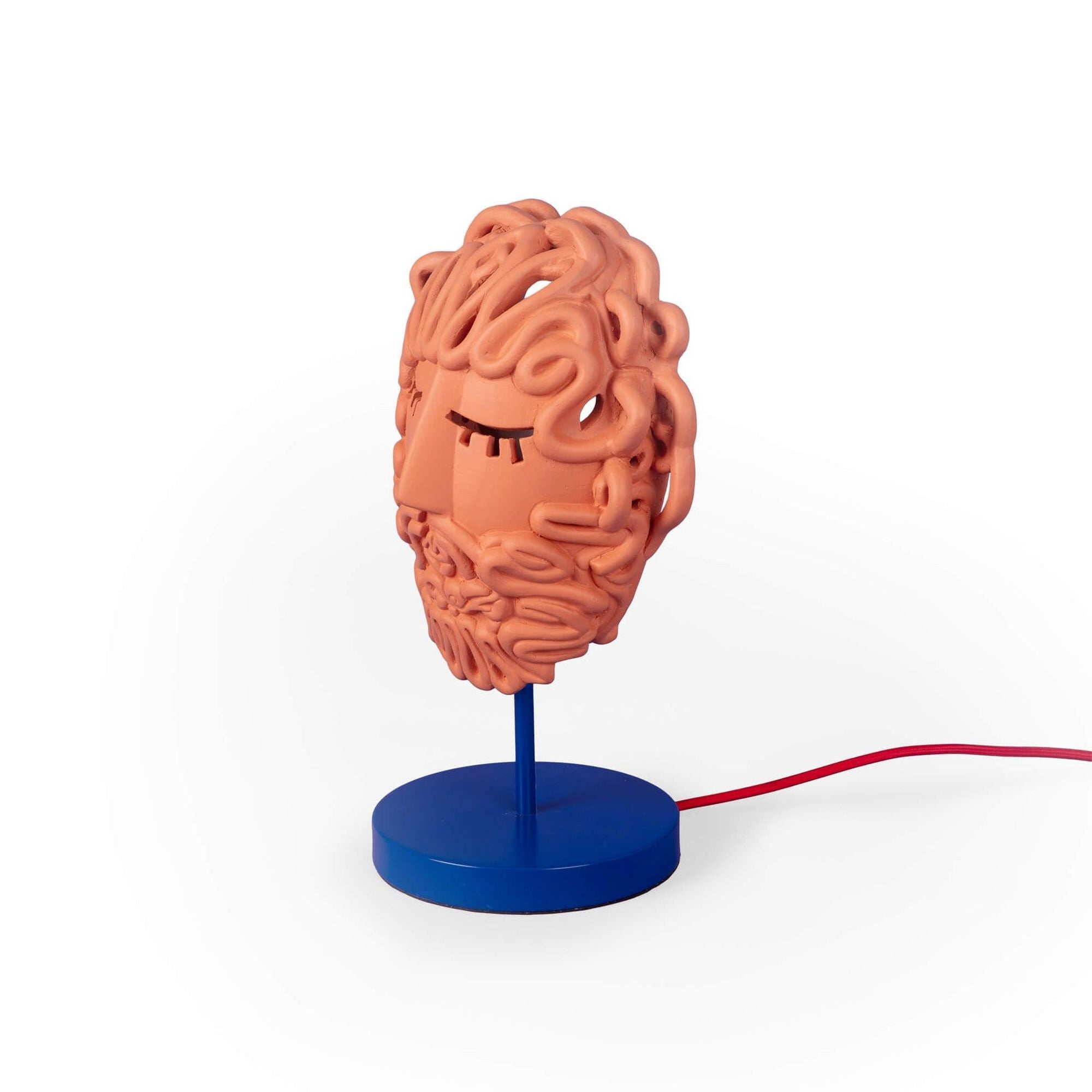 Seletti Magna Graecia Tischleuchte Ulysse Maske
