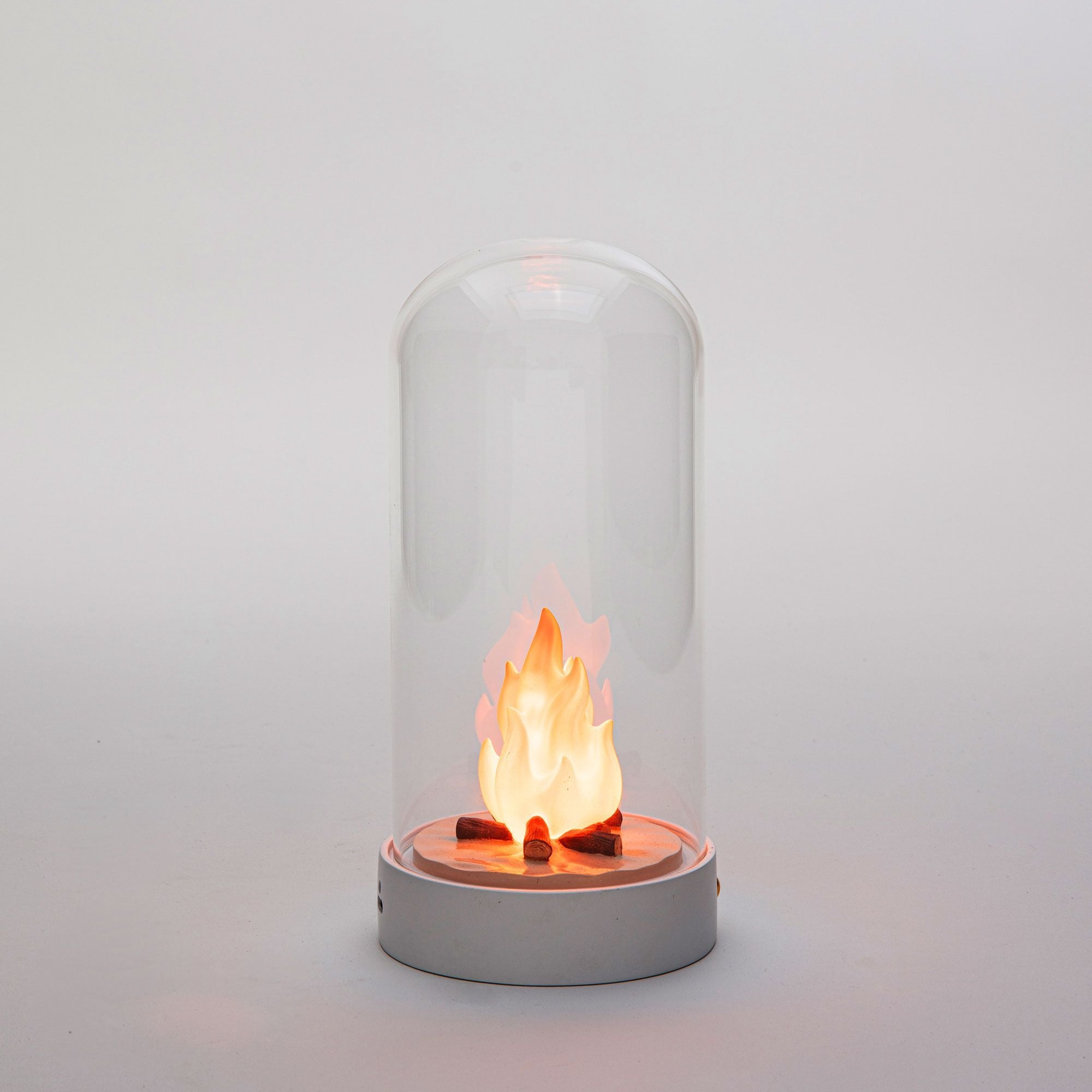 Seletti My Little Bonfire LED-Tischleuchte Flammeneffekt