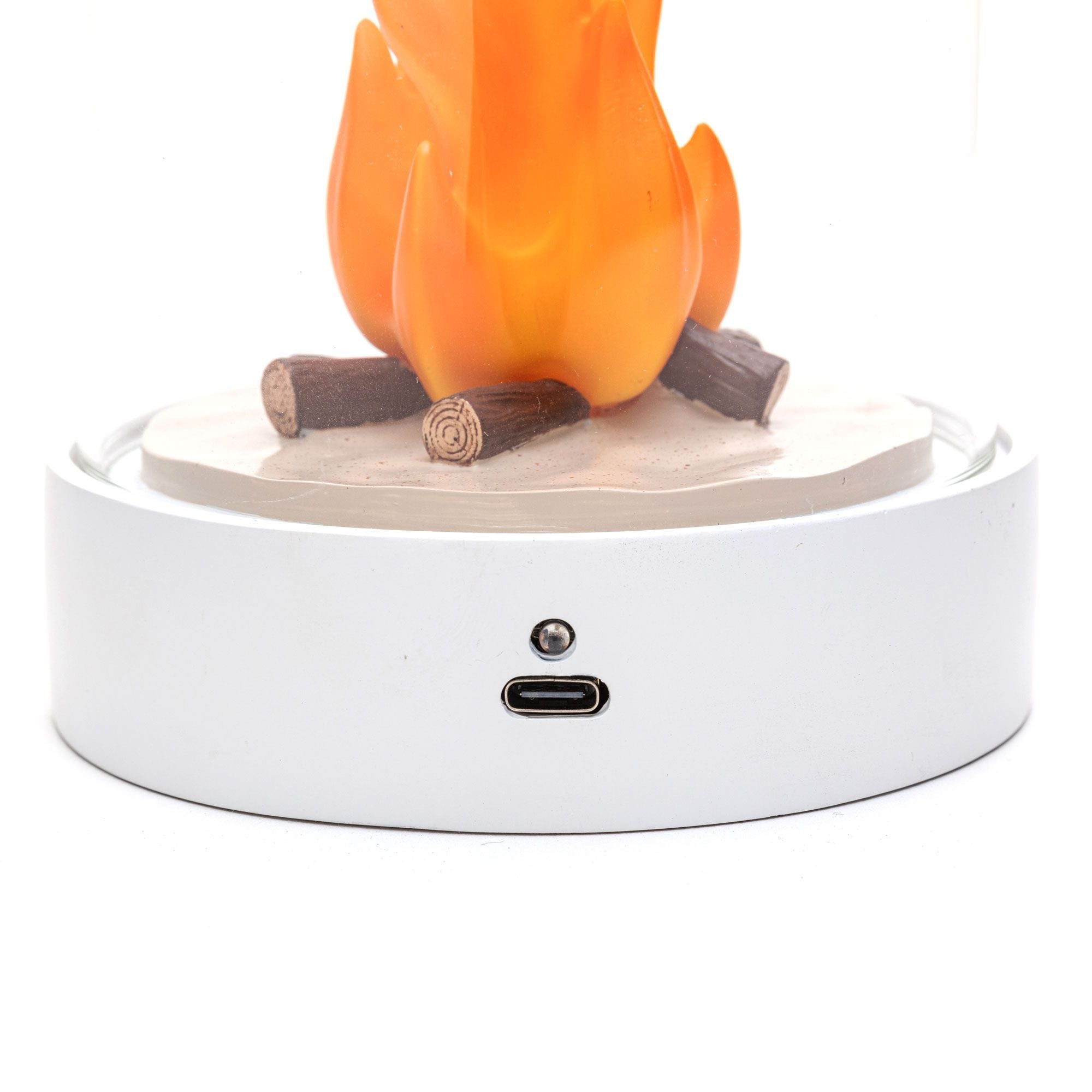 Seletti My Little Bonfire LED-Tischleuchte Flammeneffekt