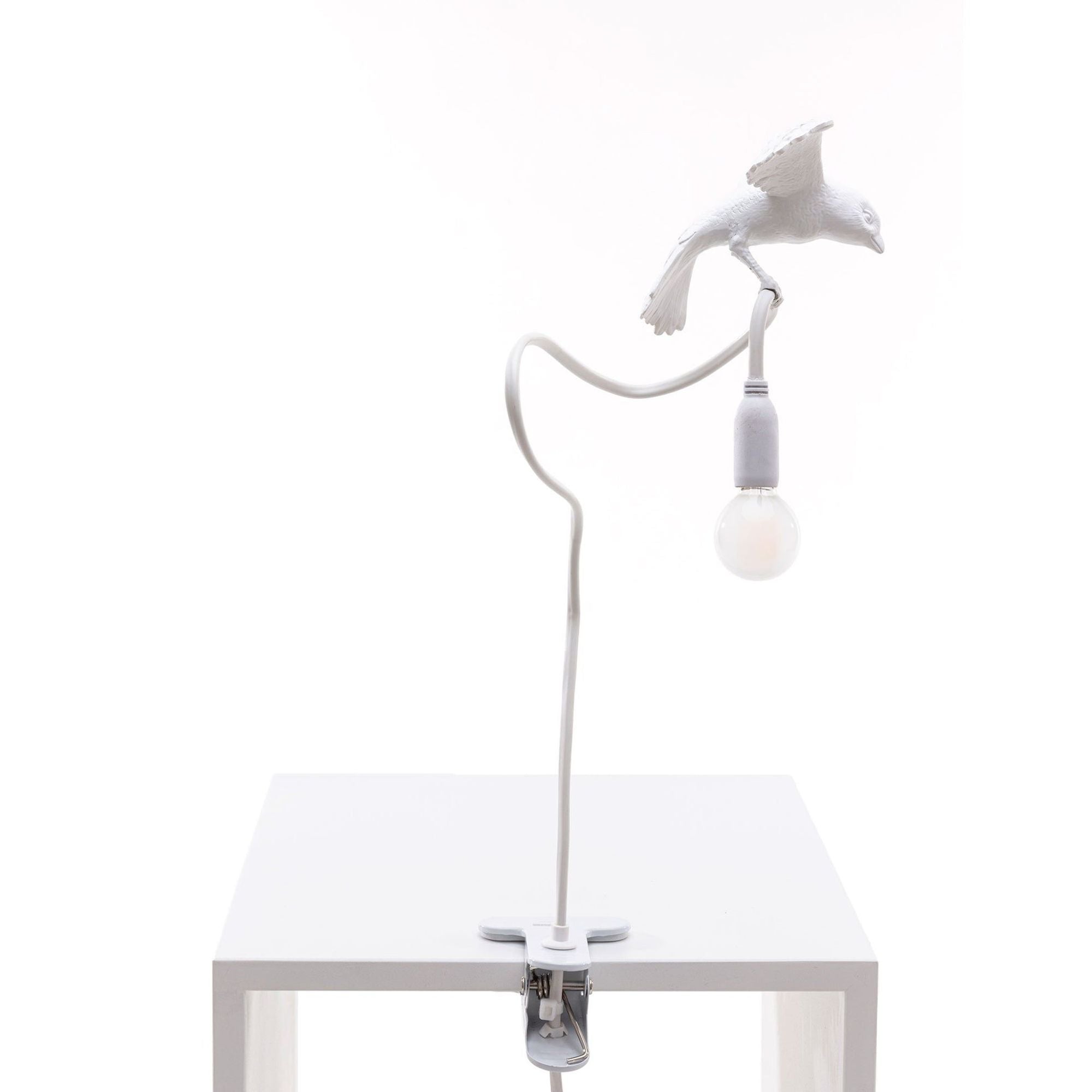 Seletti Sparrow Cruising Klemmleuchte USB
