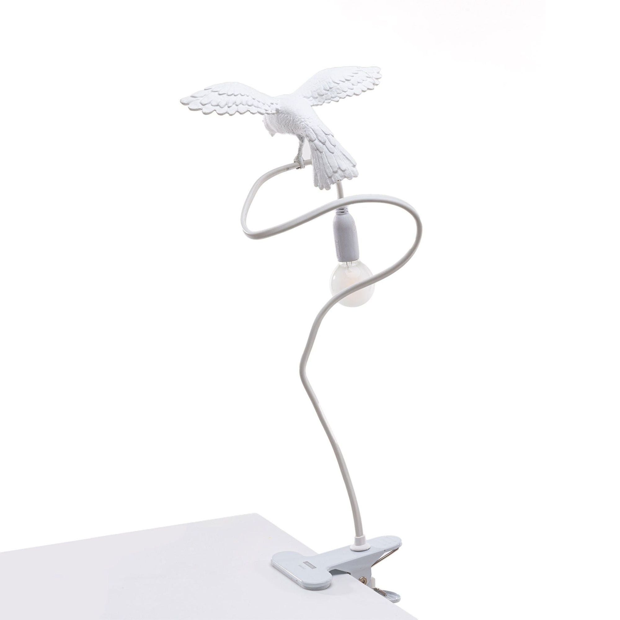 Seletti Sparrow Cruising Klemmleuchte USB