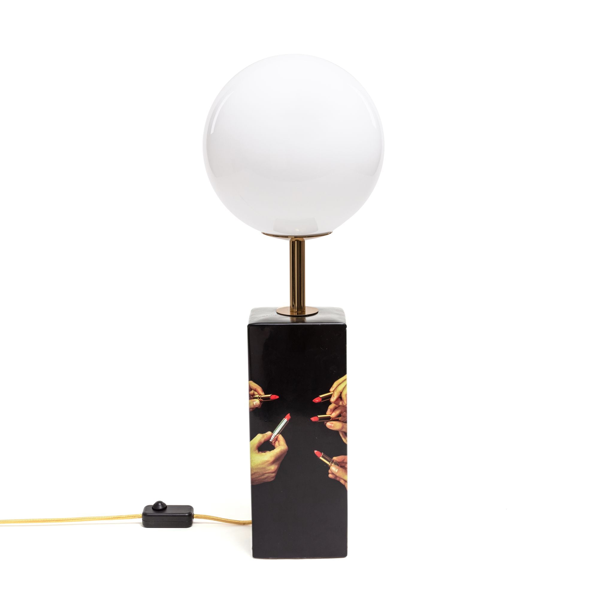 Seletti Toiletpaper Tischleuchte Lipsticks LED dimmbar