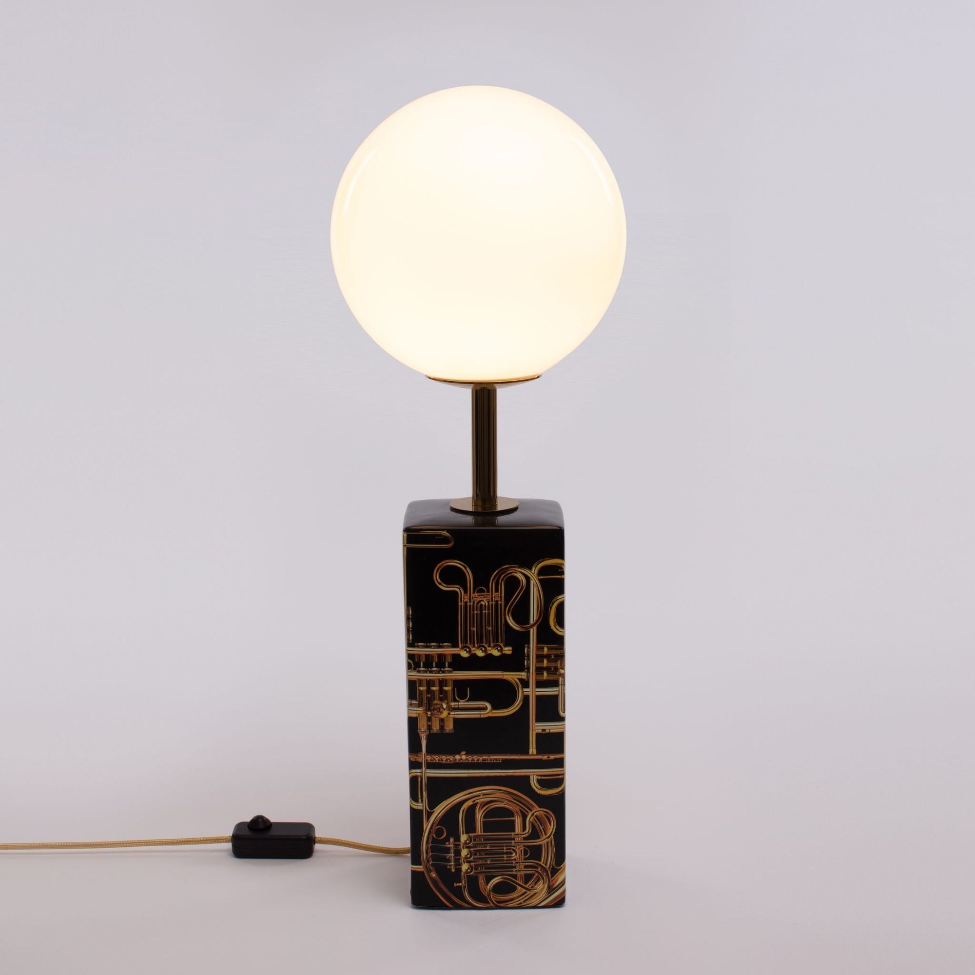 Seletti Toiletpaper Trumpets LED-Tischleuchte Porzellan Ø24cm H70cm