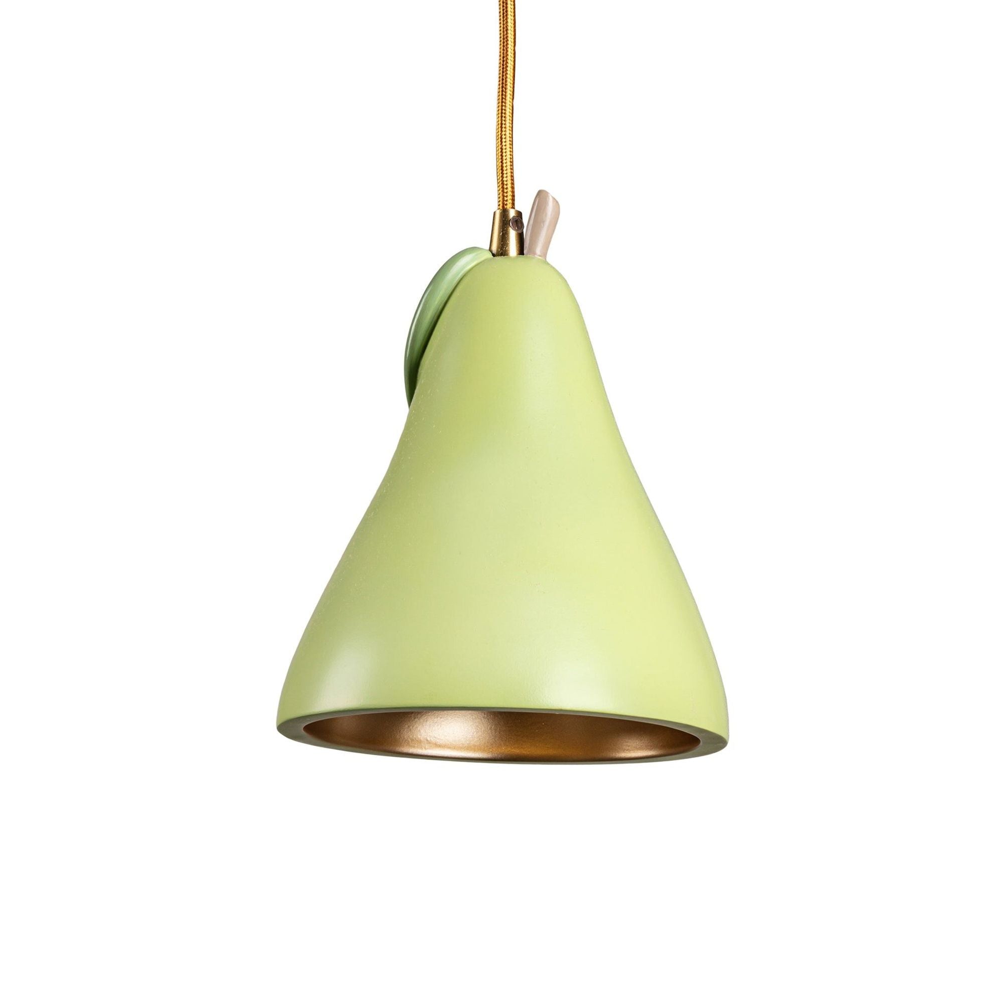 Seletti Vitamin Pear Pendelleuchte Birnenform Harz Grün