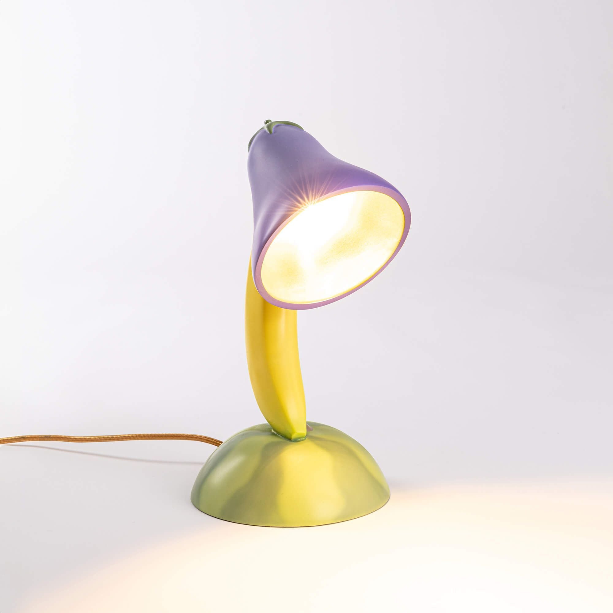 Seletti Vitamin Tischleuchte Aubergine Mehrfarbig