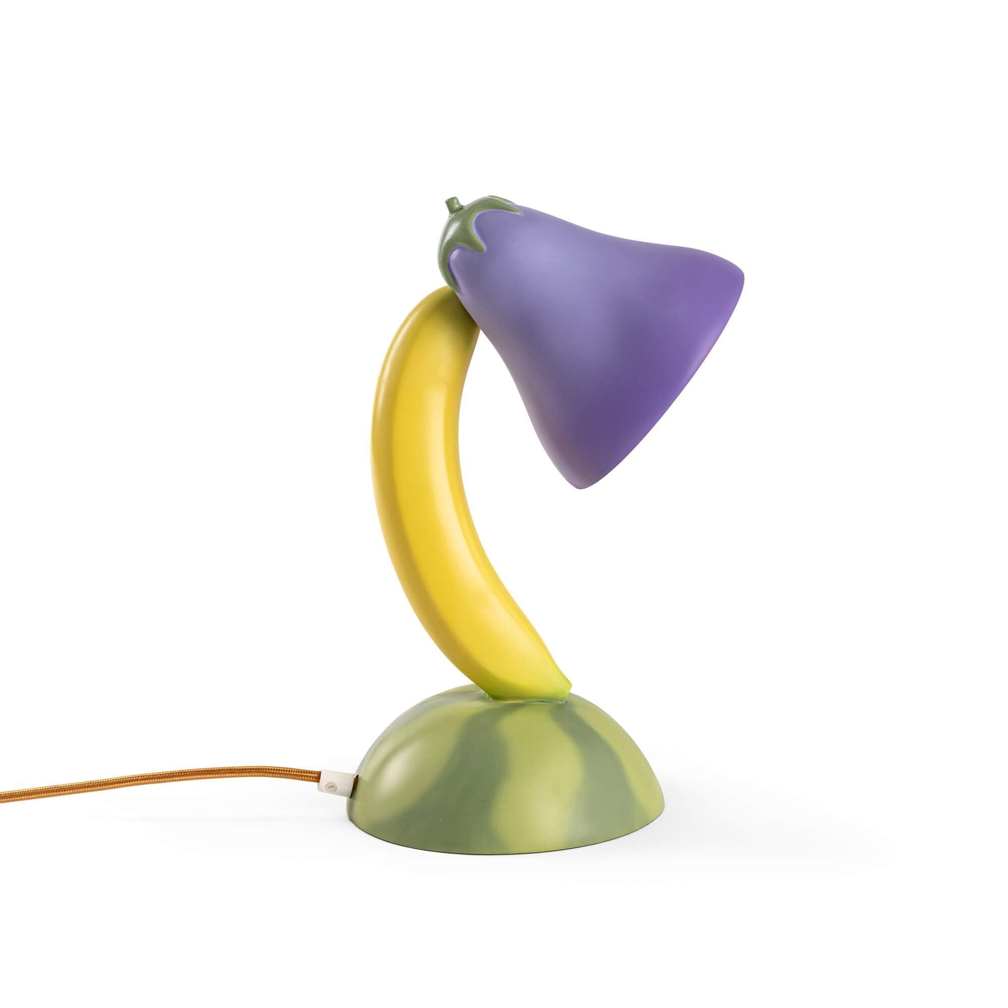 Seletti Vitamin Tischleuchte Aubergine Mehrfarbig