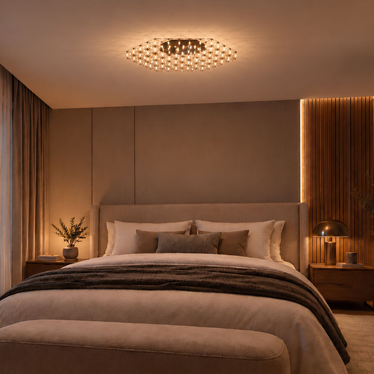 s.luce Atom eckige LED Effekt Wand- & Deckenleuchte - 177731 - s.luce® - homecoming lights.