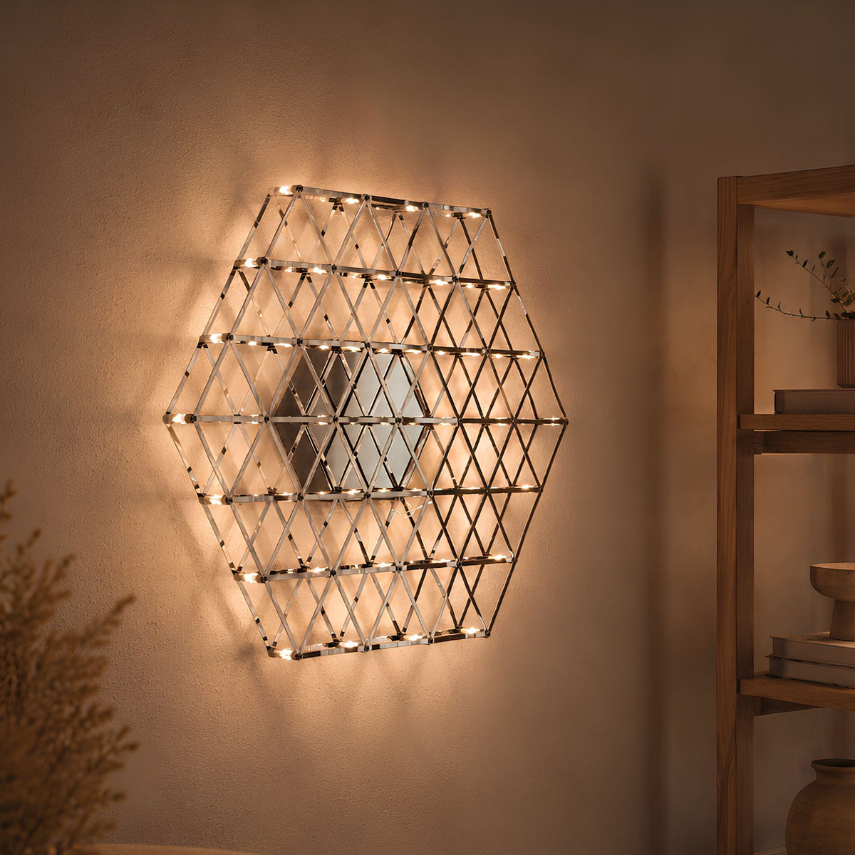 s.luce Atom eckige LED Effekt Wand- & Deckenleuchte - 177731 - s.luce® - homecoming lights.
