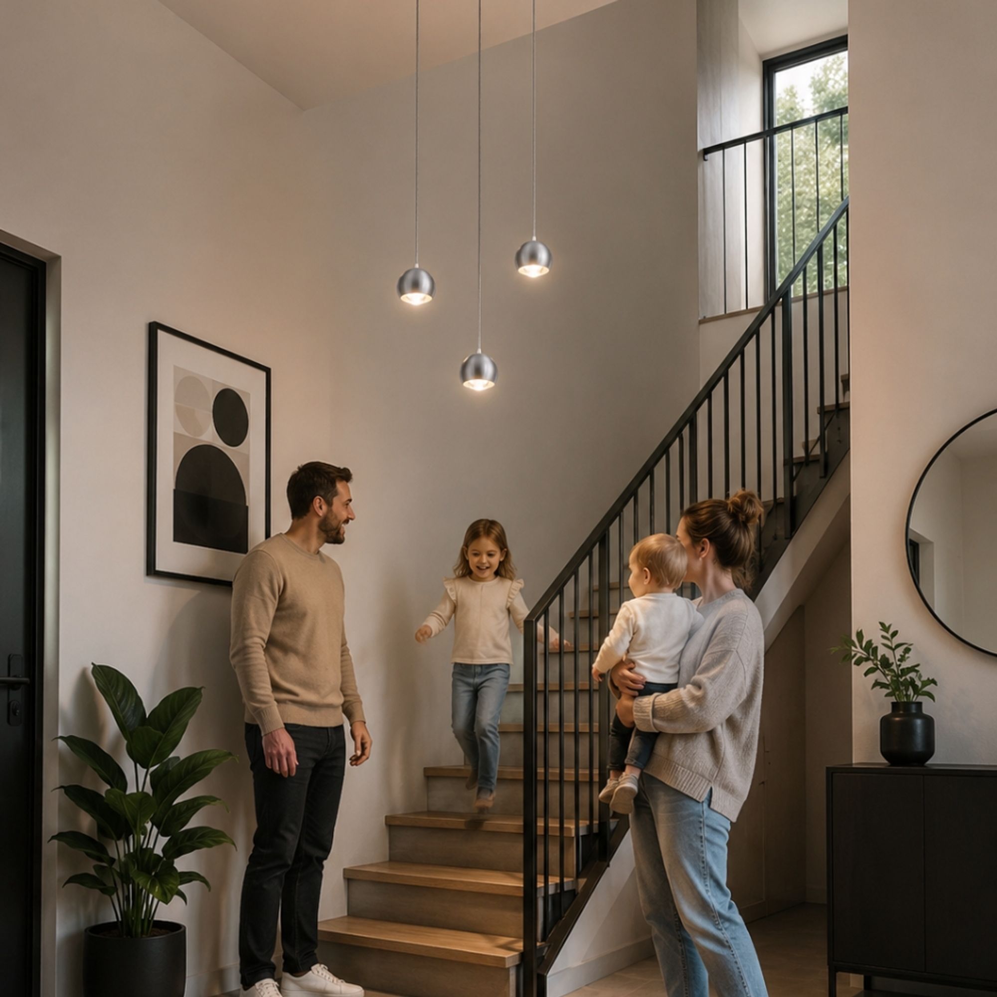 s.luce Beam LED Galerieleuchte Ø 8cm 500cm - 197828 - s.luce® - homecoming lights.