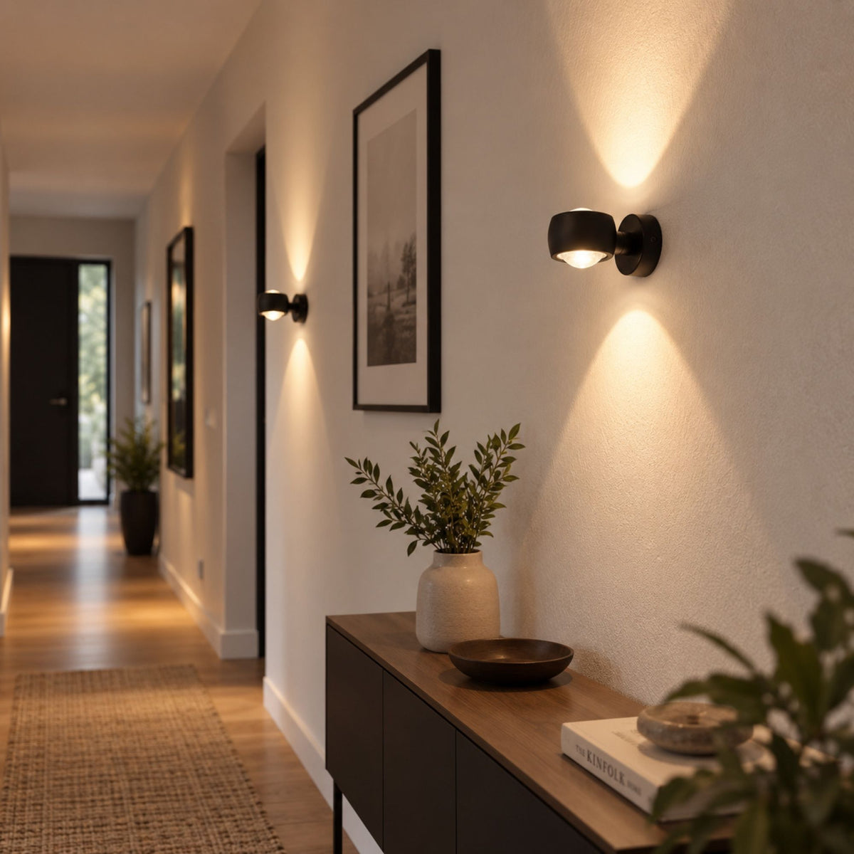 s.luce Beam Wandleuchte Up & Down mit Glaslinsen - 157348 - s.luce® - homecoming lights.
