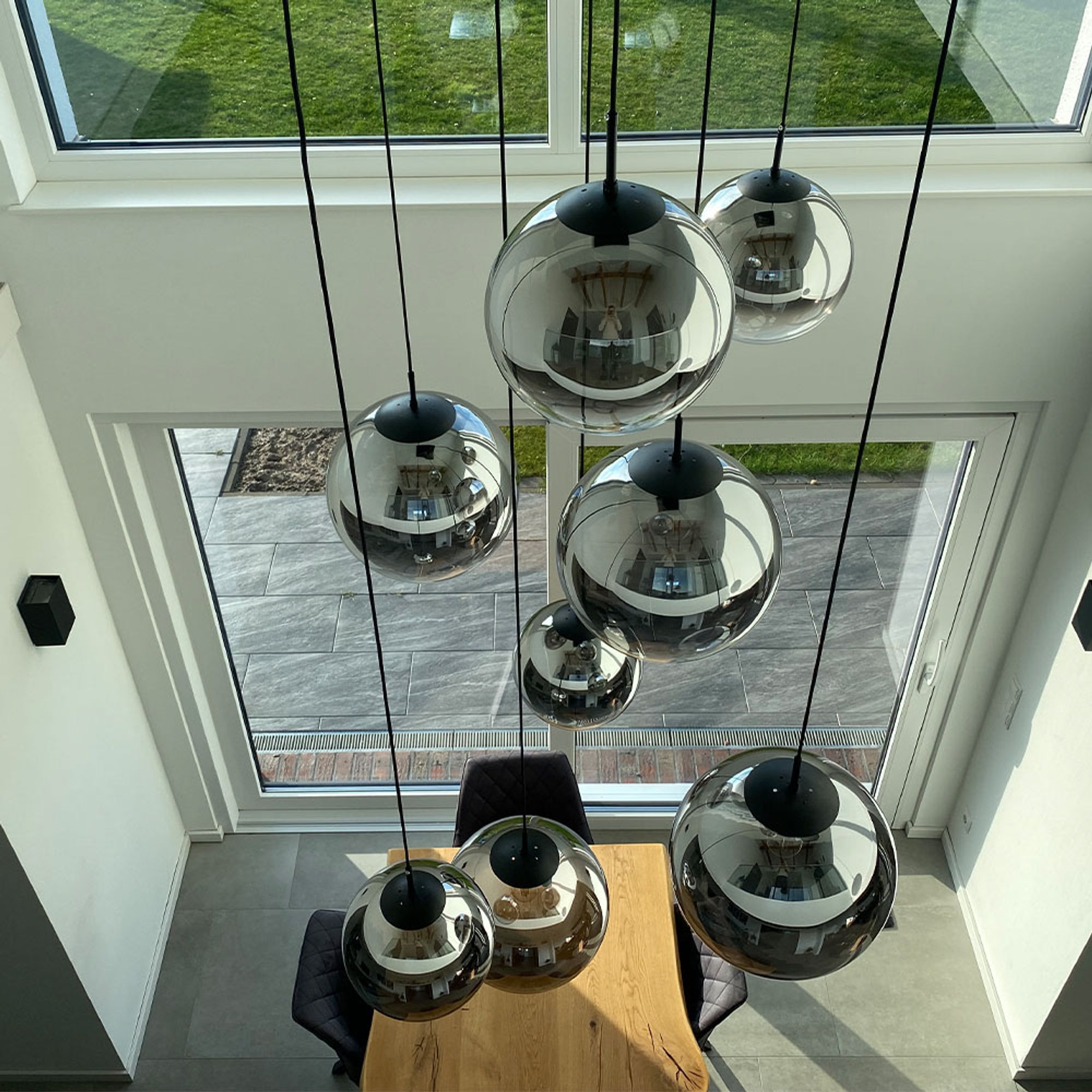 s.luce Orb Galerielampe 8-flammig Modular - 179423 - s.luce® - homecoming lights.