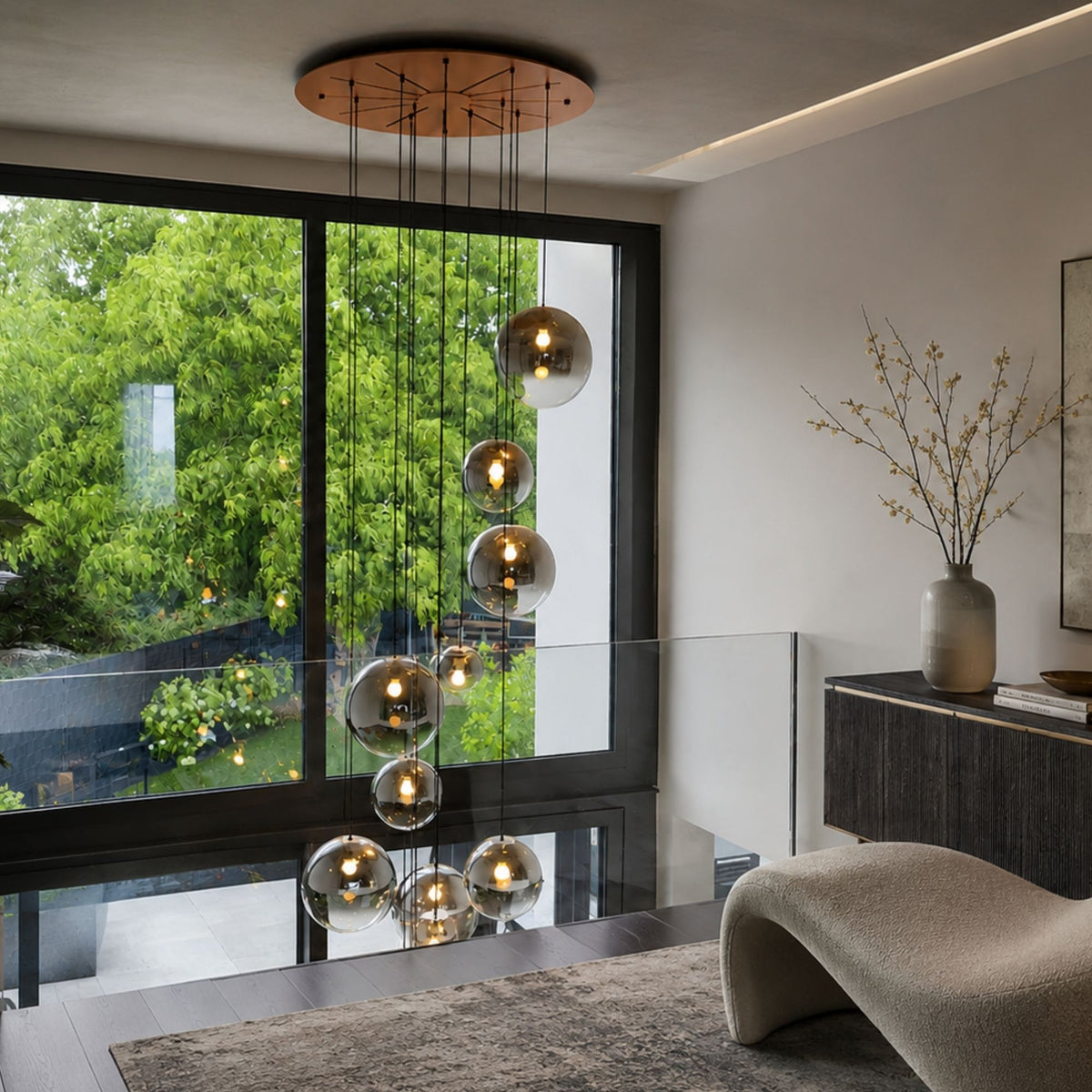 s.luce Modular Mehrfach Hängeleuchten-Baldachin - 179721 - s.luce® - homecoming lights.