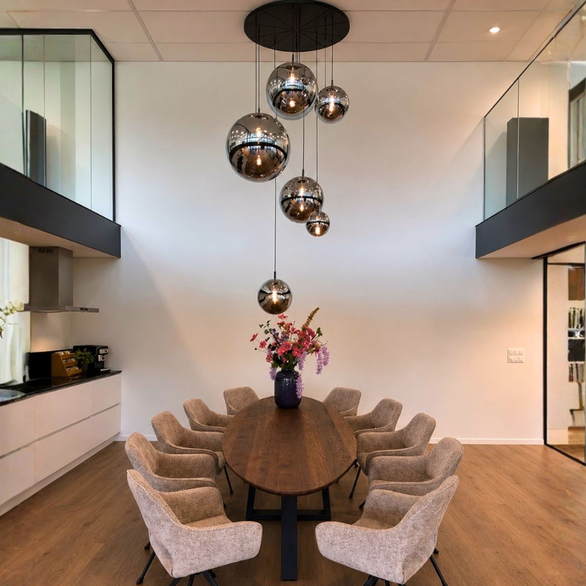 s.luce Orb 5-flammige Galerielampe Modular - 179402 - s.luce® - homecoming lights.