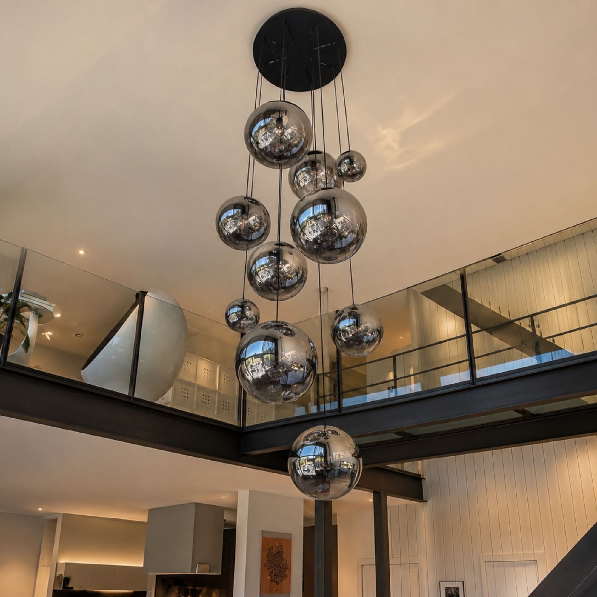s.luce Orb Galerieleuchte 12-flammig Modular - 179434 - s.luce® - homecoming lights.