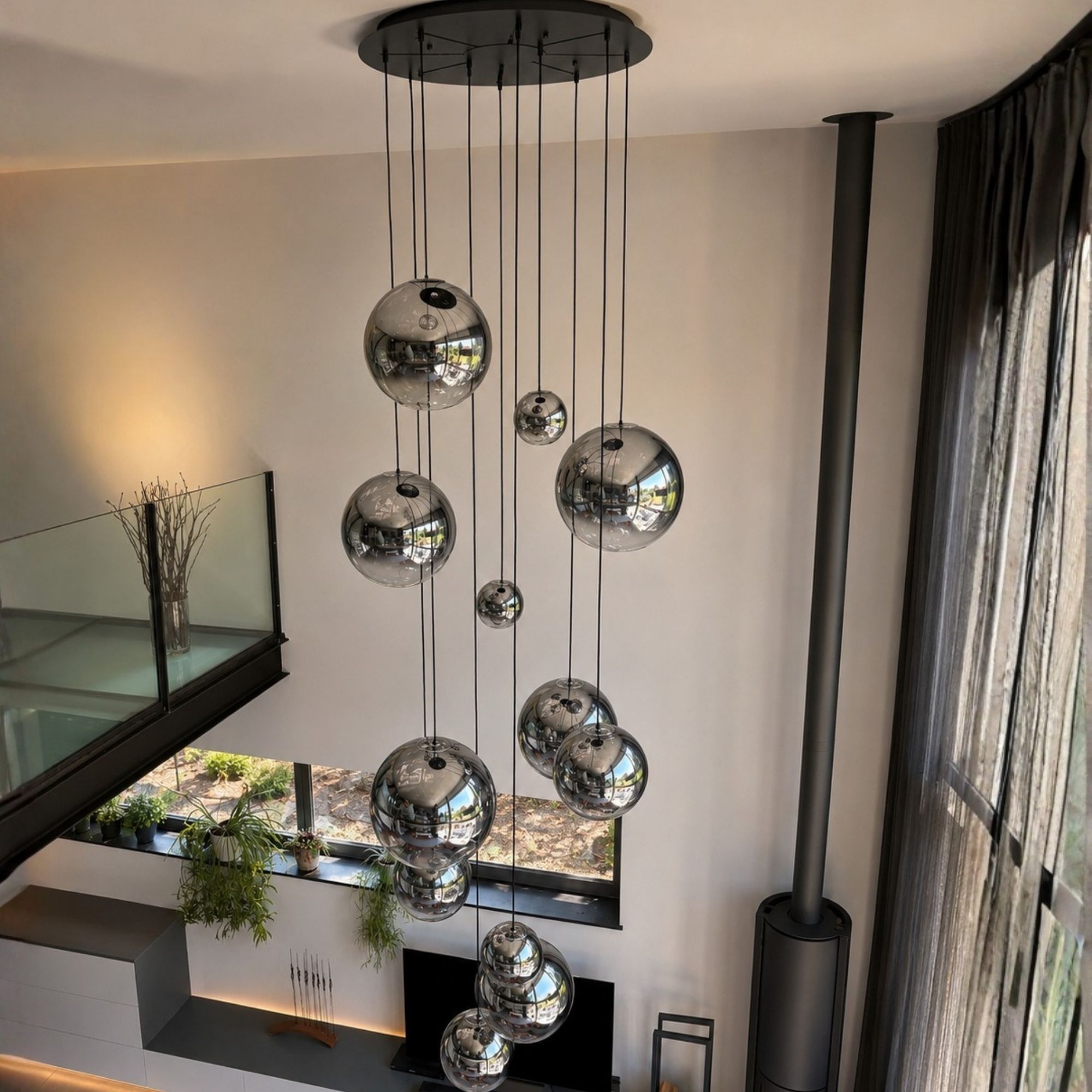 s.luce Orb Galerieleuchte 12-flammig Modular - 179434 - s.luce® - homecoming lights.