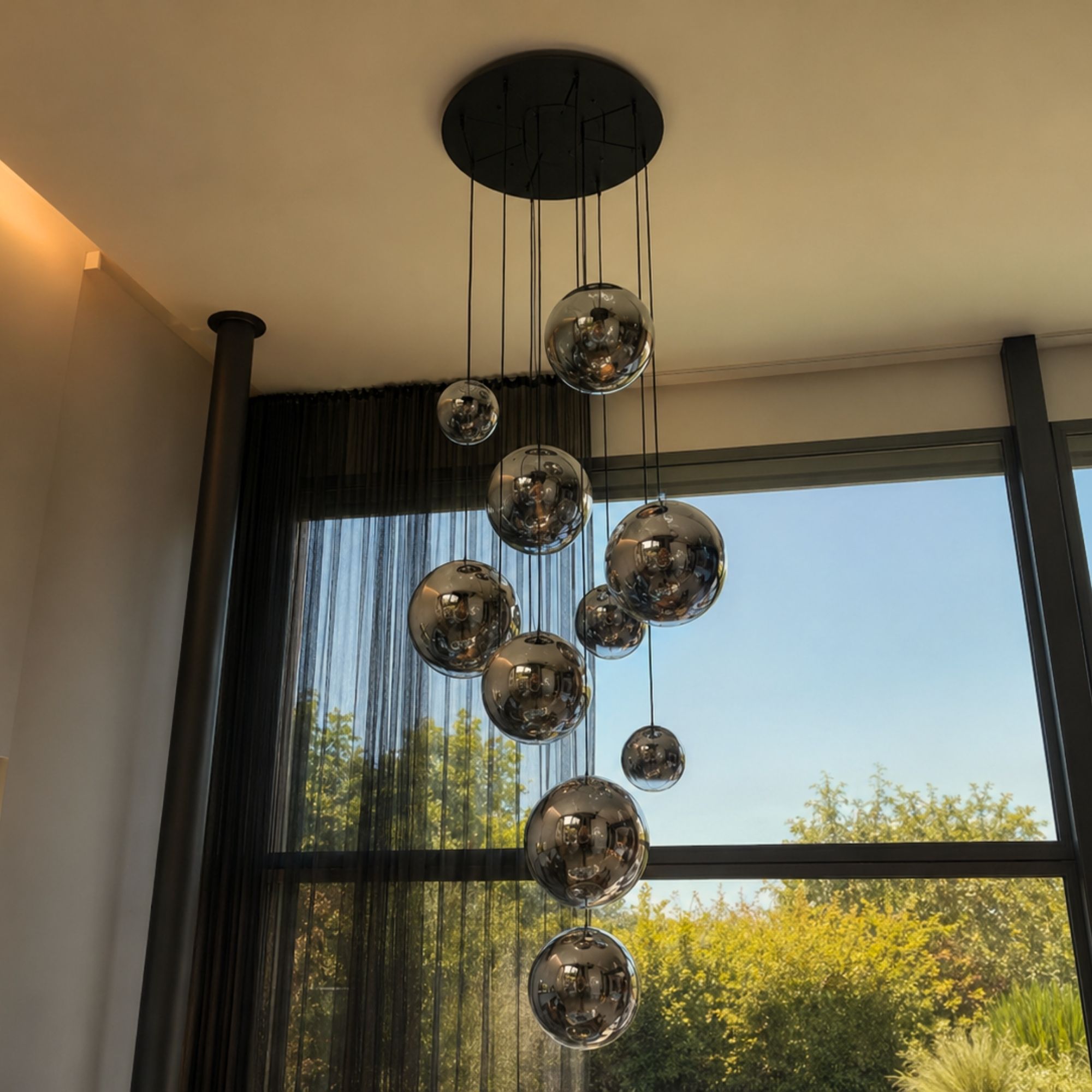 s.luce Orb Galerieleuchte 12-flammig Modular - 179434 - s.luce® - homecoming lights.