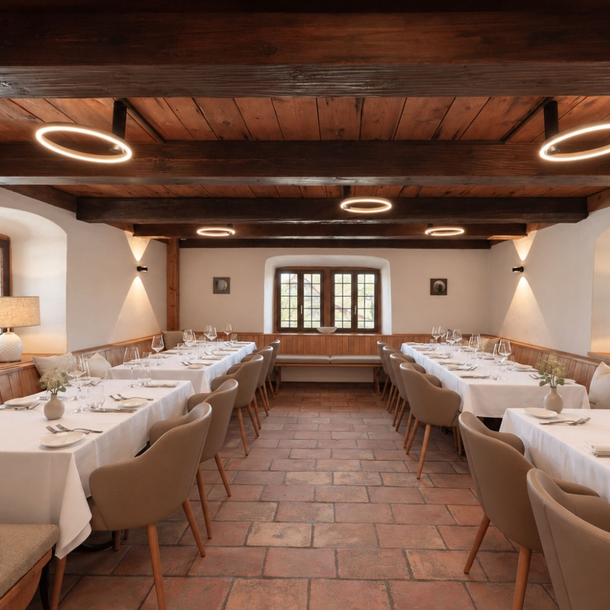s.luce Ring Air LED Wand- & Deckenleuchte Ø 40cm rund indirekt - 167322 - s.luce® - homecoming lights.