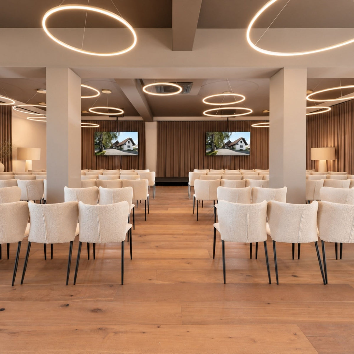 s.luce LED Ring Hängelampe Ø 80cm - 144689 - s.luce® - homecoming lights.
