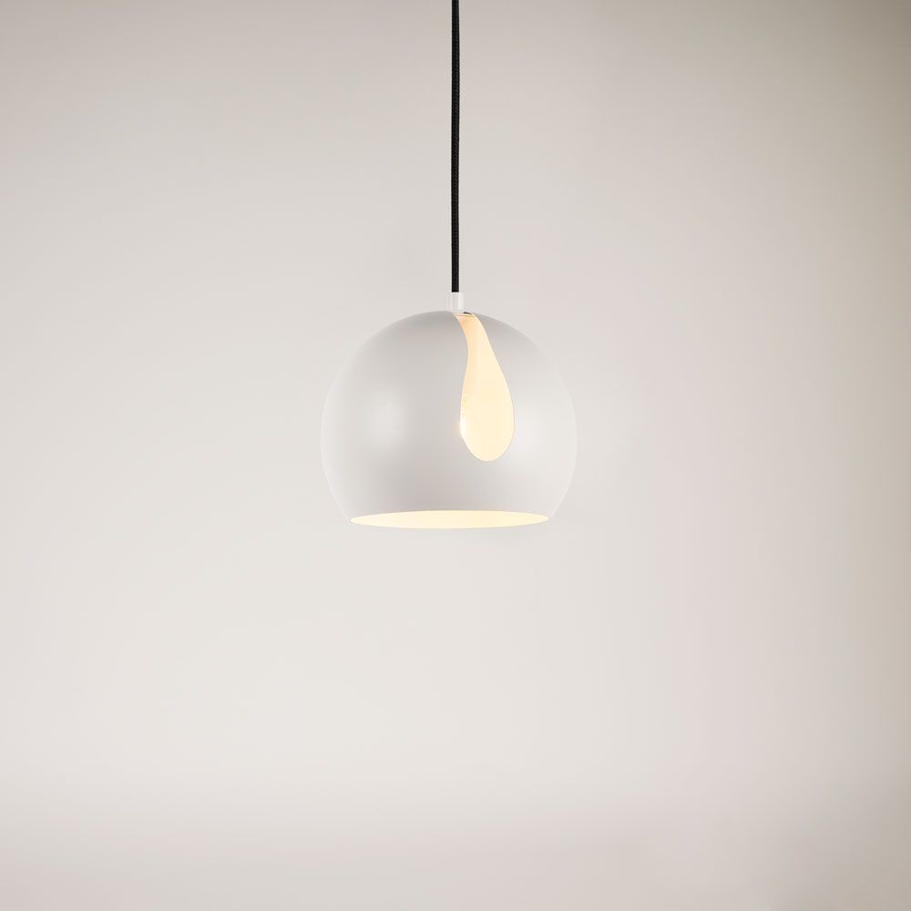 s.luce Ball Pendelleuchte tauschbarer Schirm